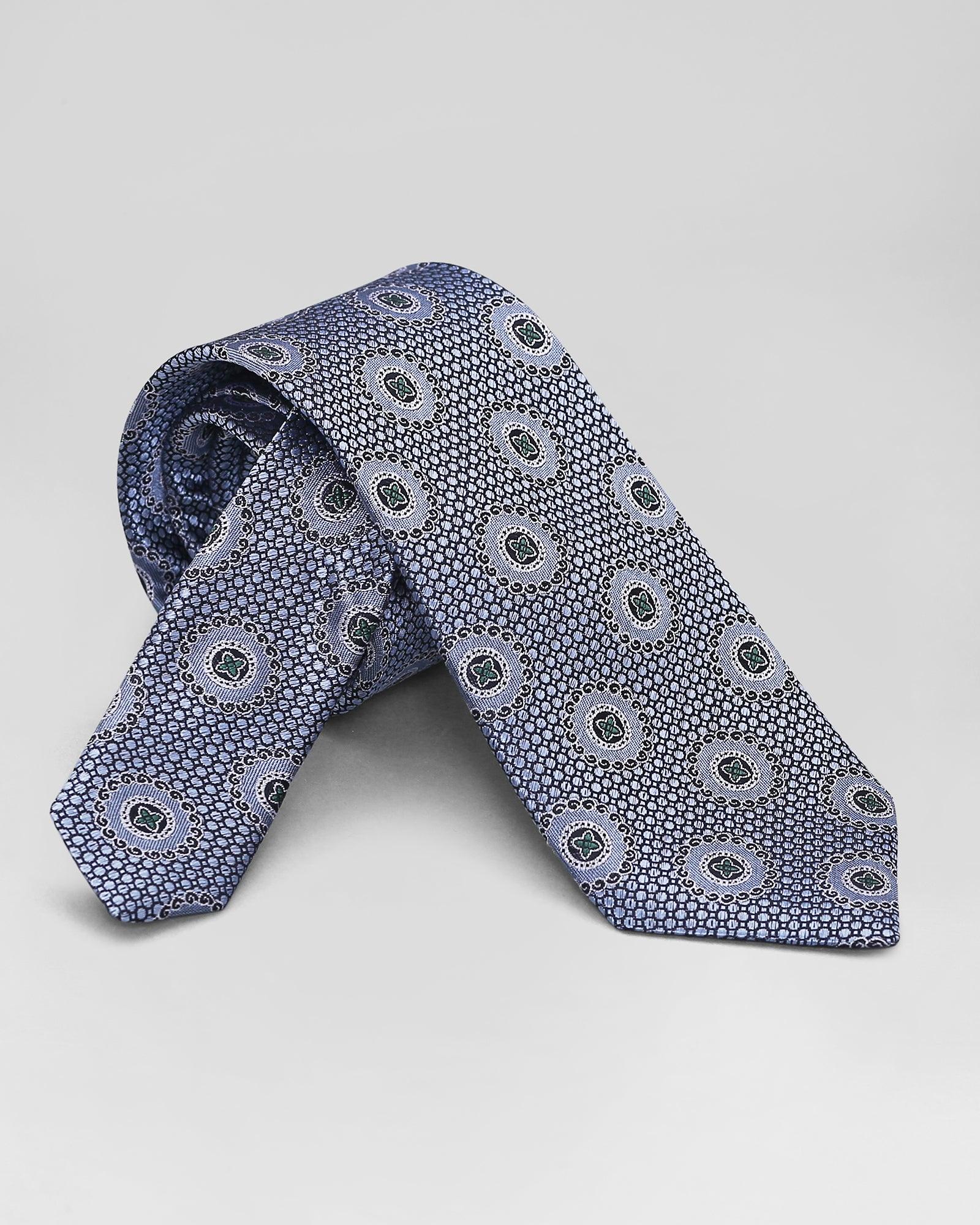 Boxed Combo Jacquard Tie With Pocket Square And Cufflink - Rissa - Image 2