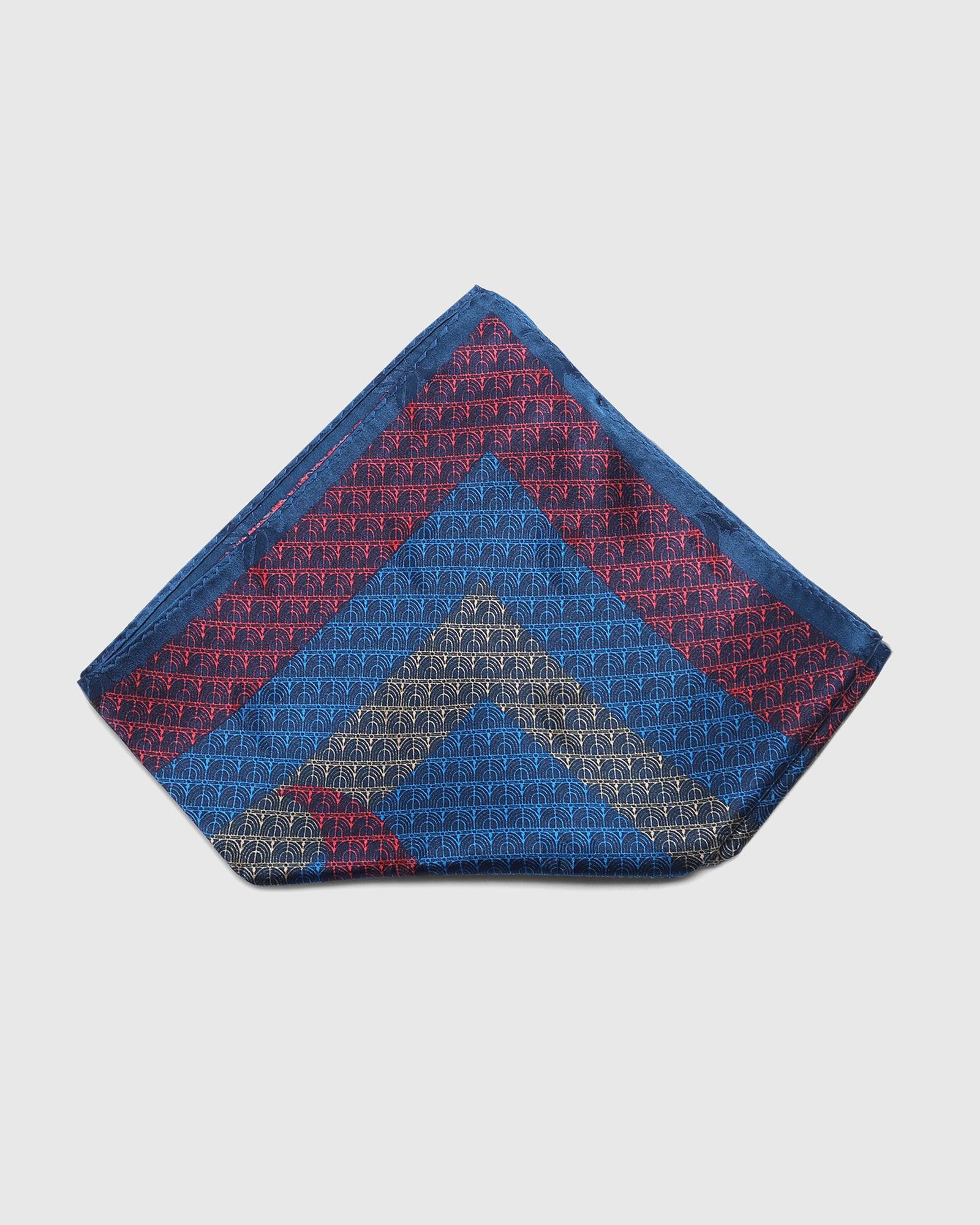 Boxed Combo Jacquard Tie With Pocket Square And Cufflink - Soila - Image 4