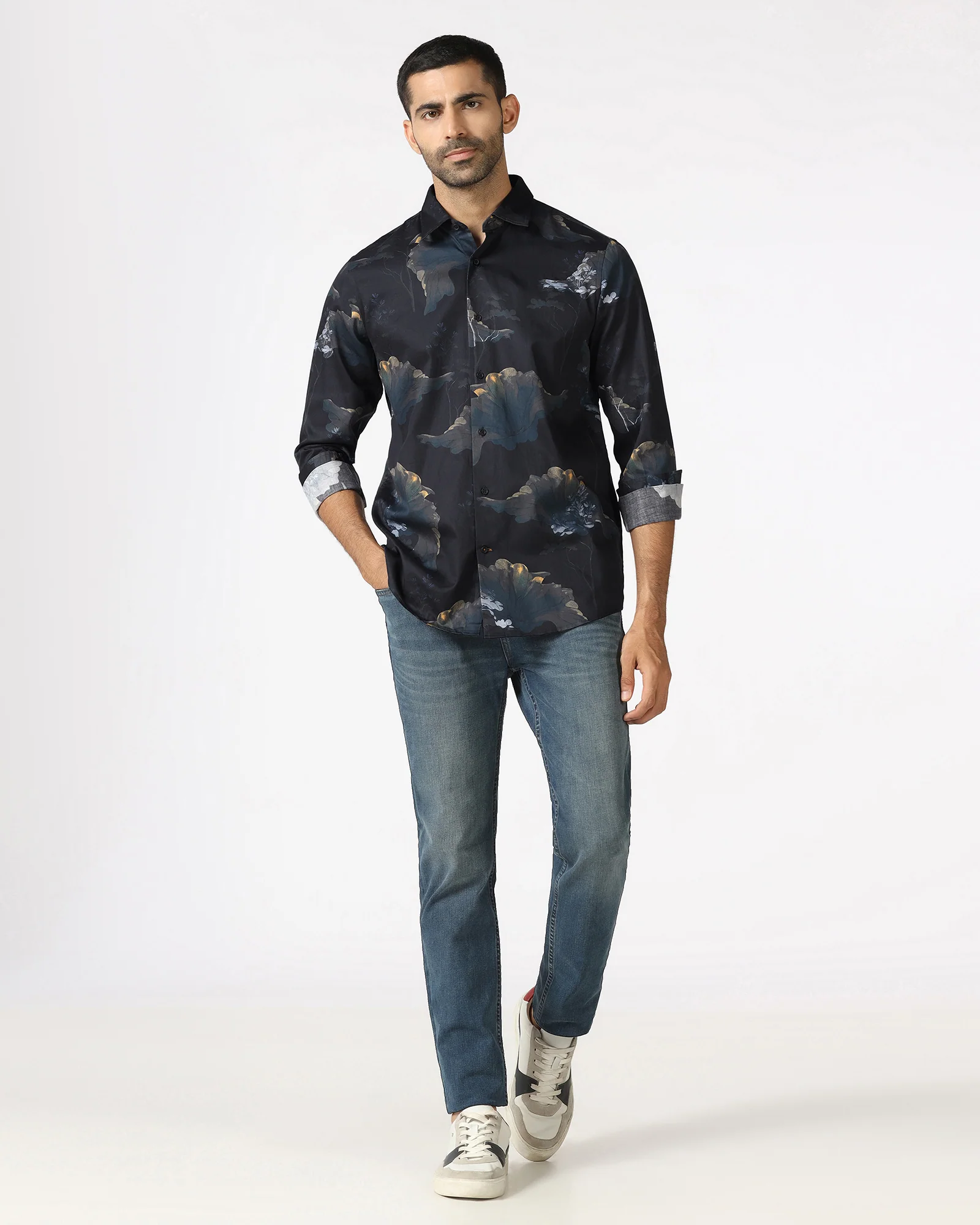 Brown Printed Shirt - Rodion - Image 3