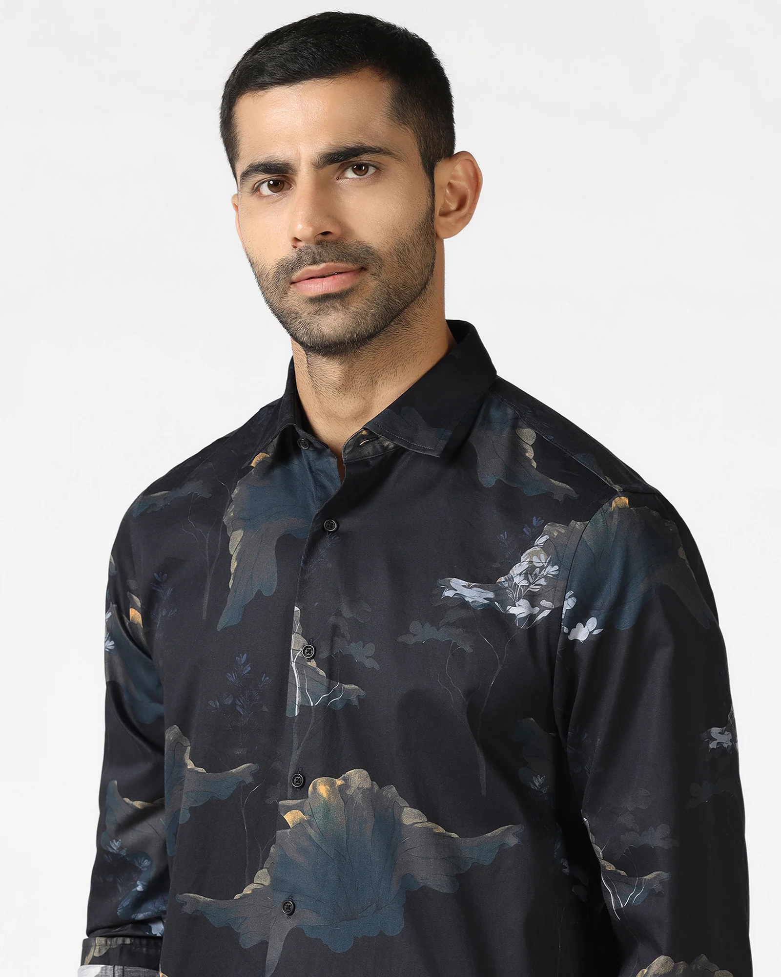 Brown Printed Shirt - Rodion - Image 4