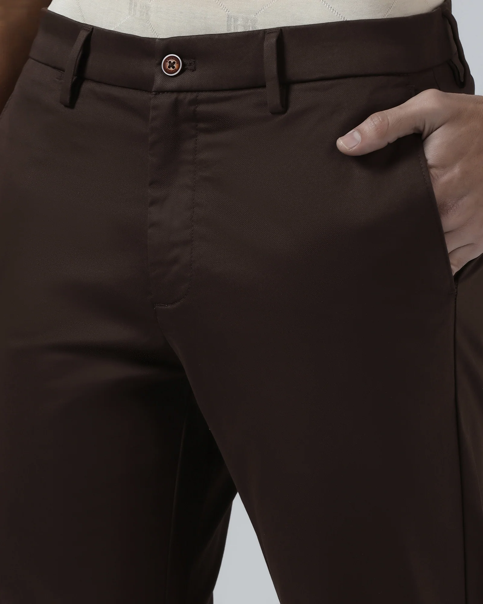 Brown Solid Khaki - Elm - Image 4