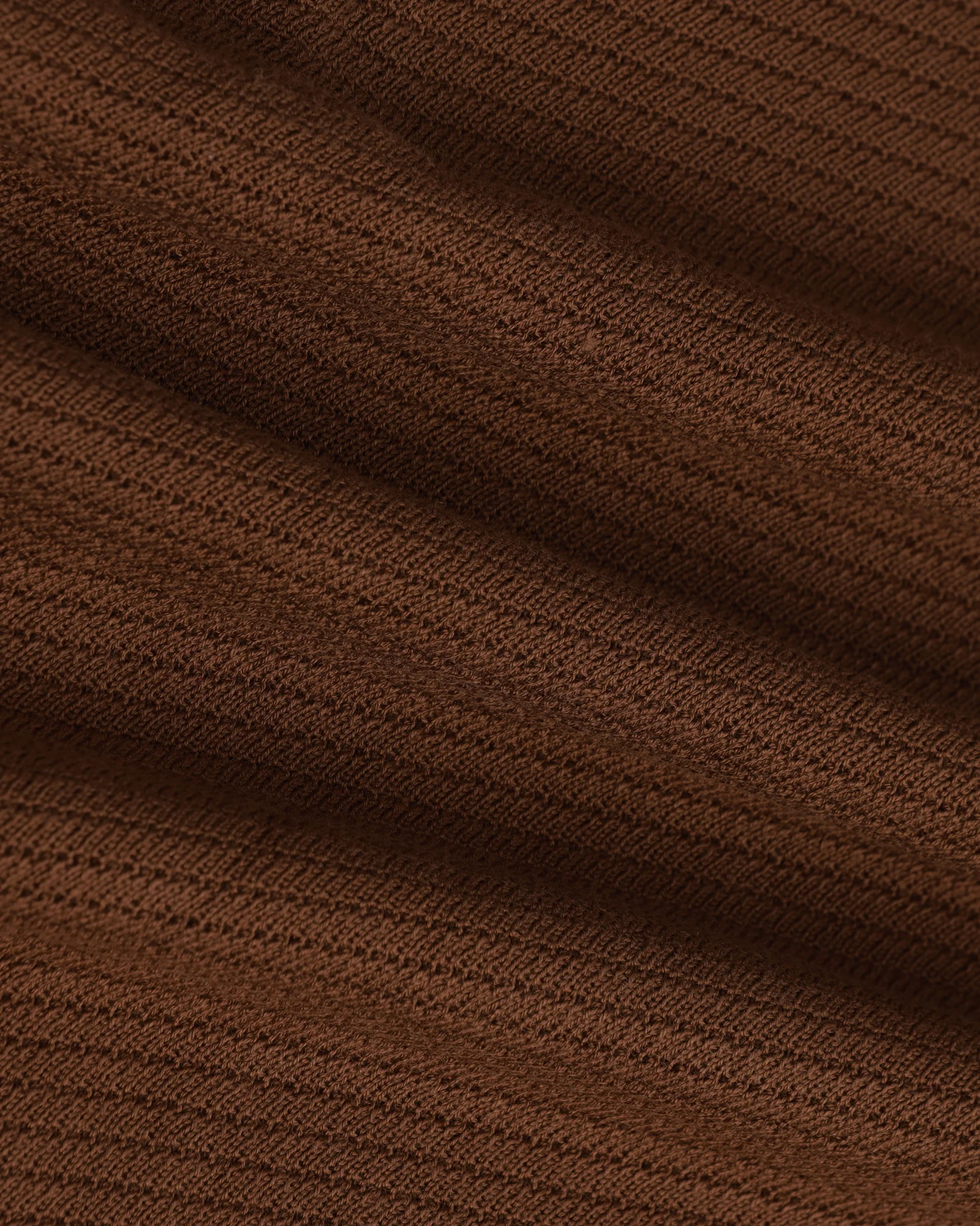 Brown Solid Polo - Yuto - Image 6