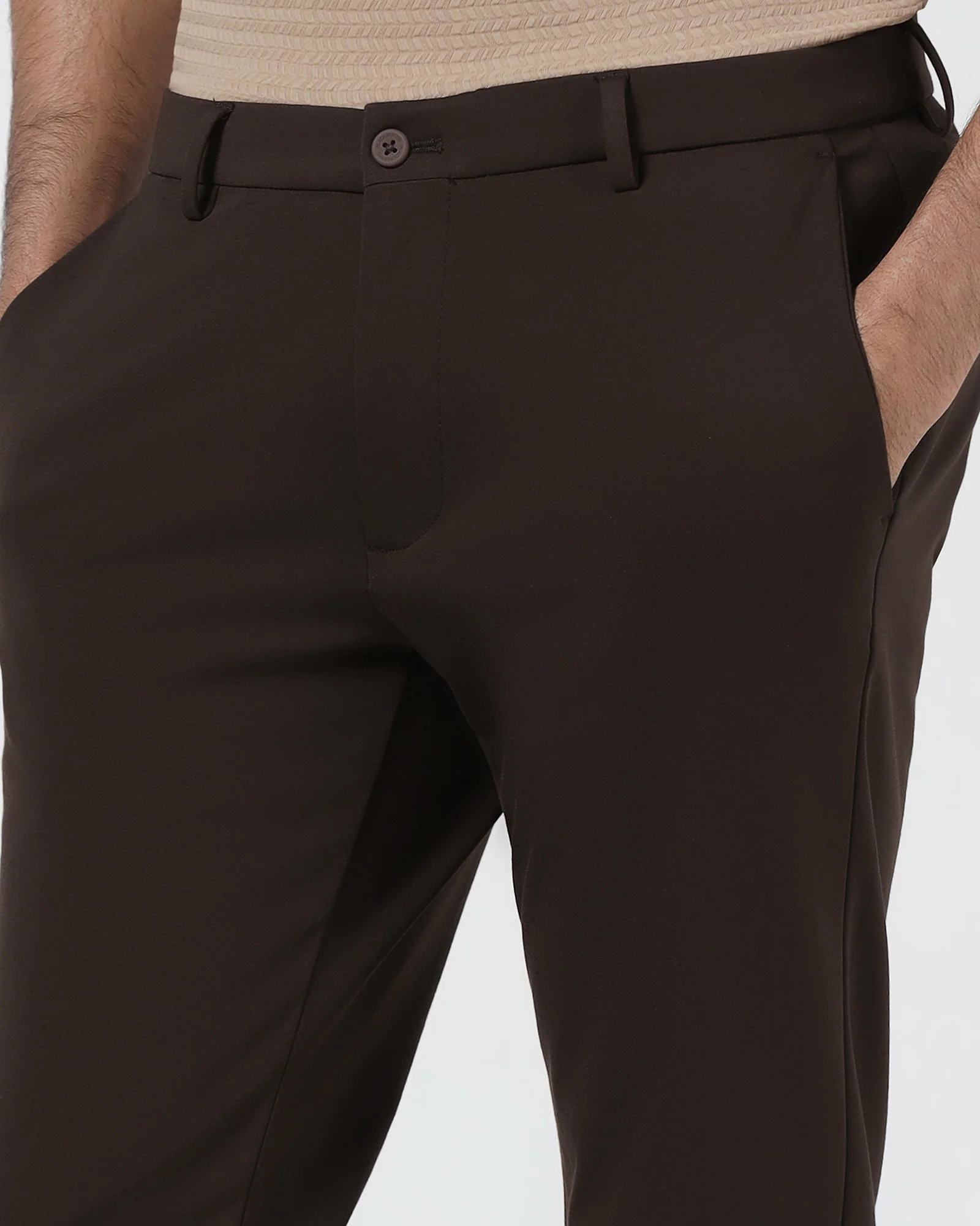 Brown TechPro Solid Khaki - Ziea - Image 4