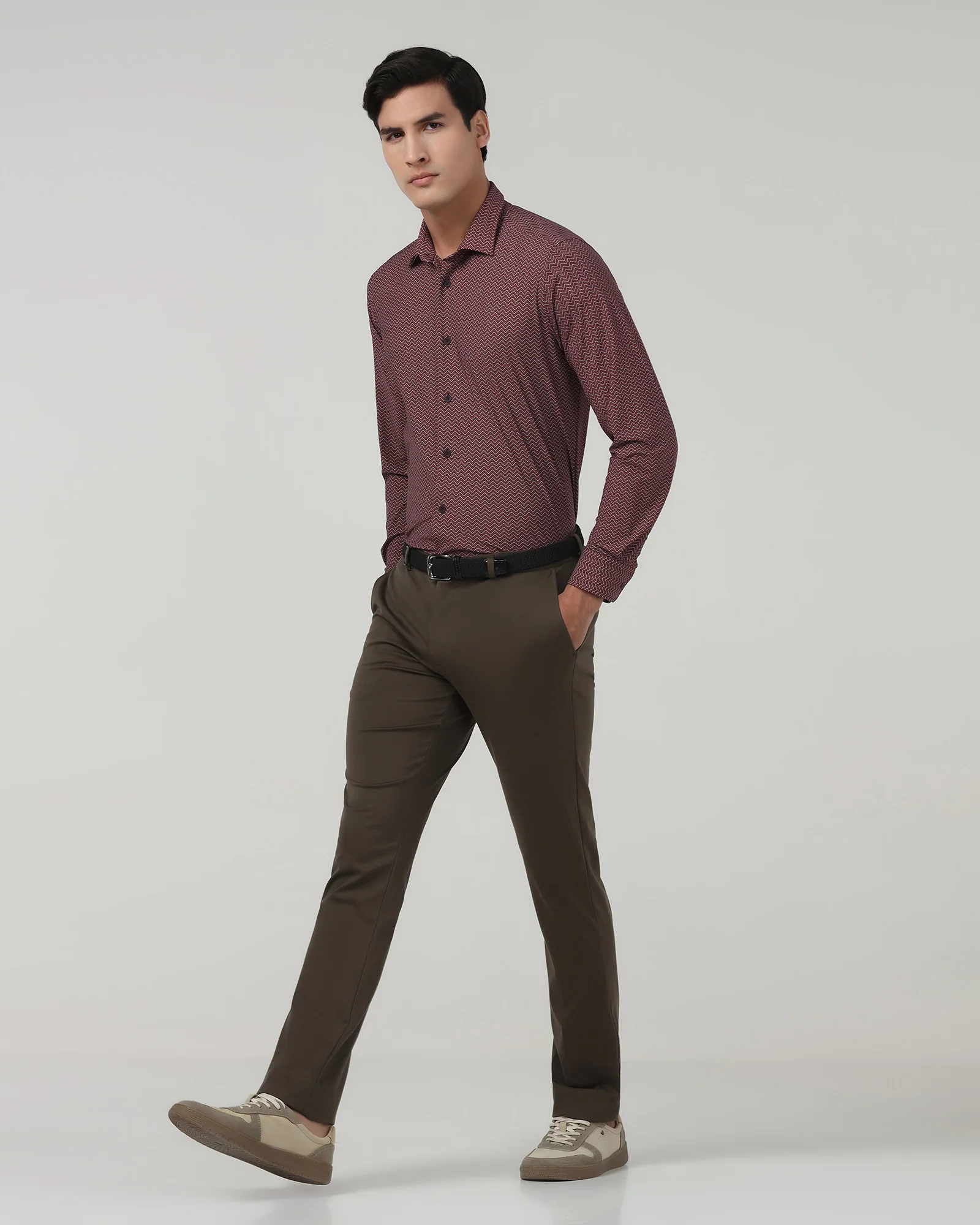 Brown TechPro Solid Trouser - Explorer - Image 7