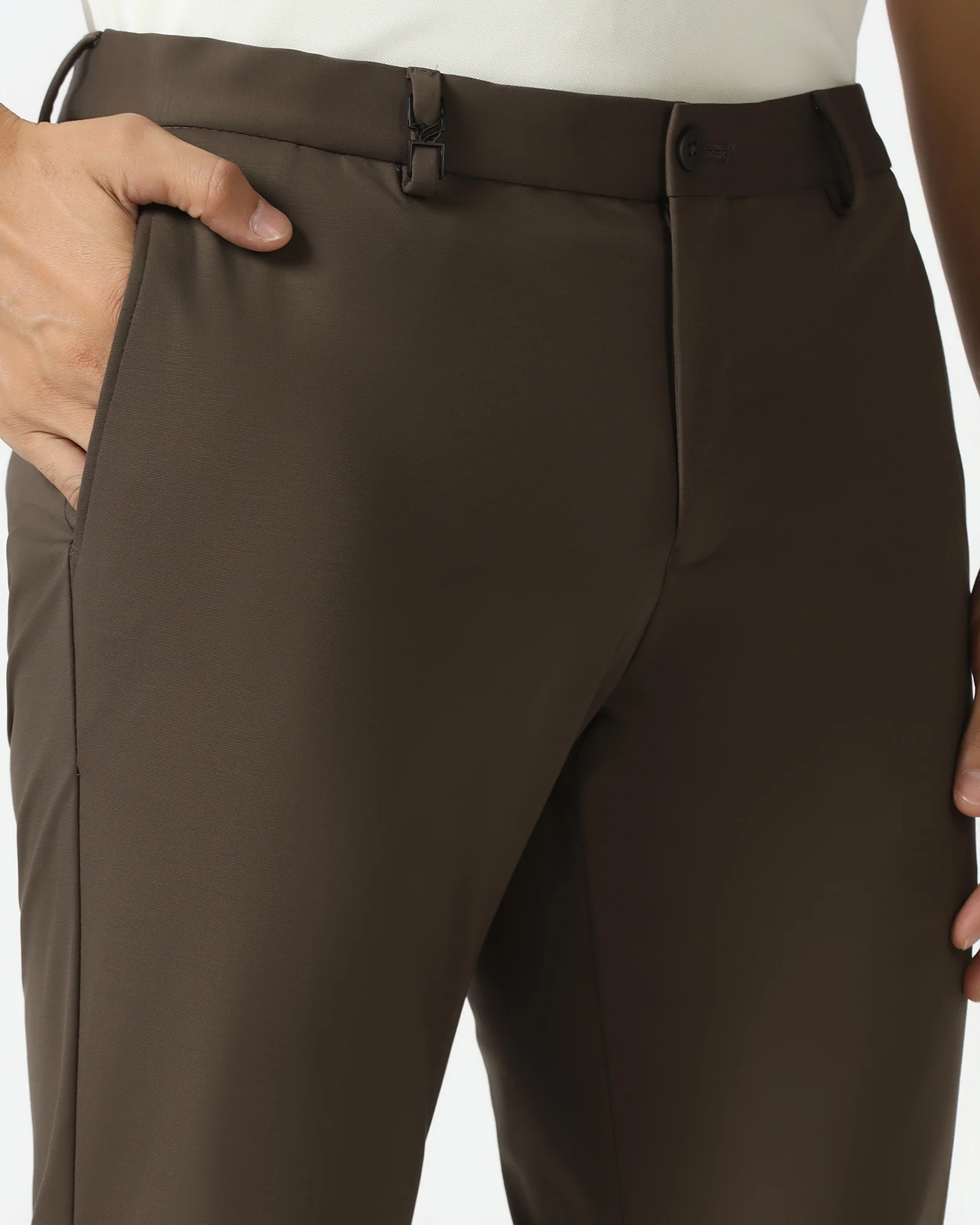 Brown TechPro Solid Trouser - Explorer - Image 4