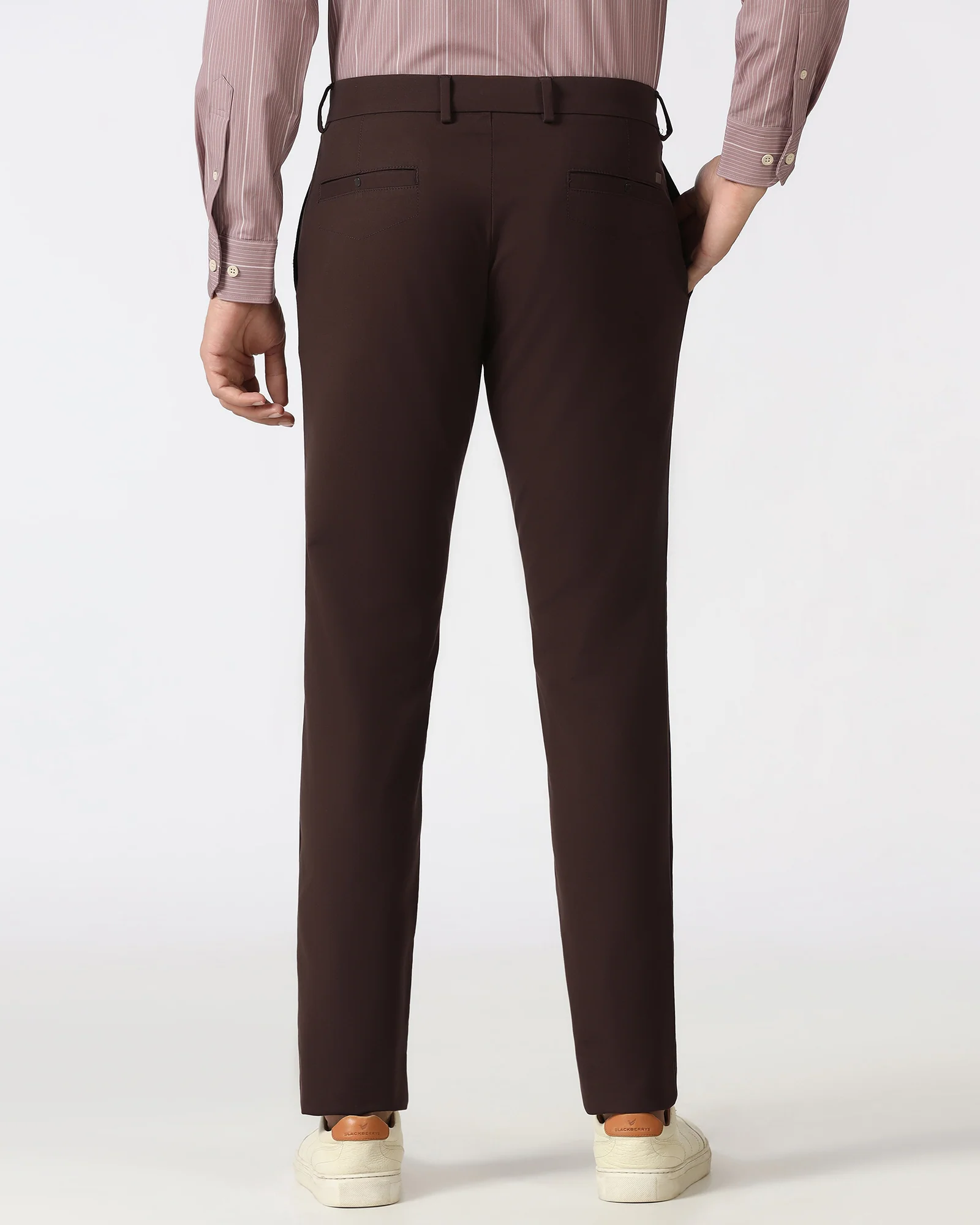 Brown TechPro Textured Khakis - Sandy - Image 2