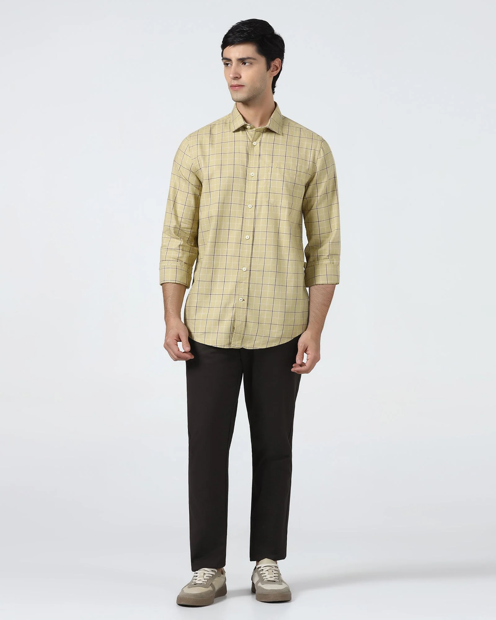 Brown Textured Khaki - Petral - Image 3
