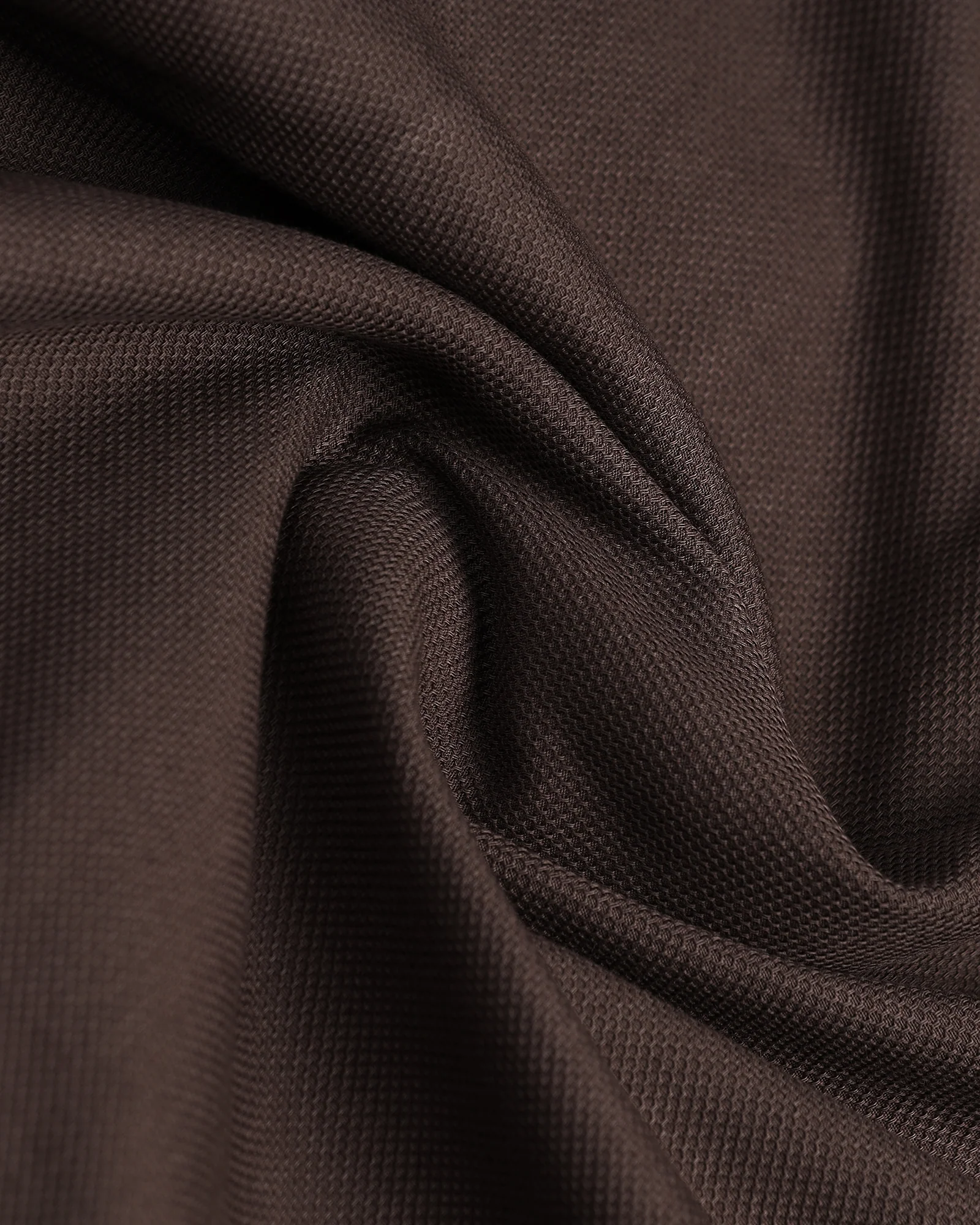Brown Textured Shirt - Caty - Image 6