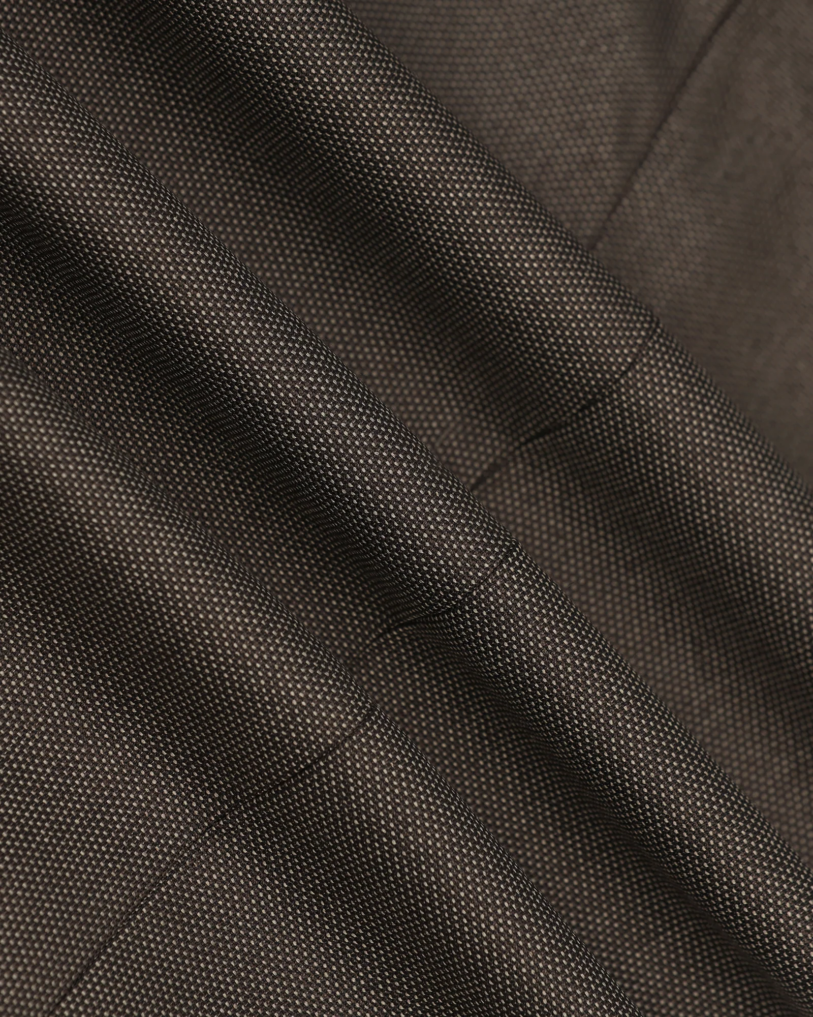 Brown Textured Trouser - Monk - Image 6