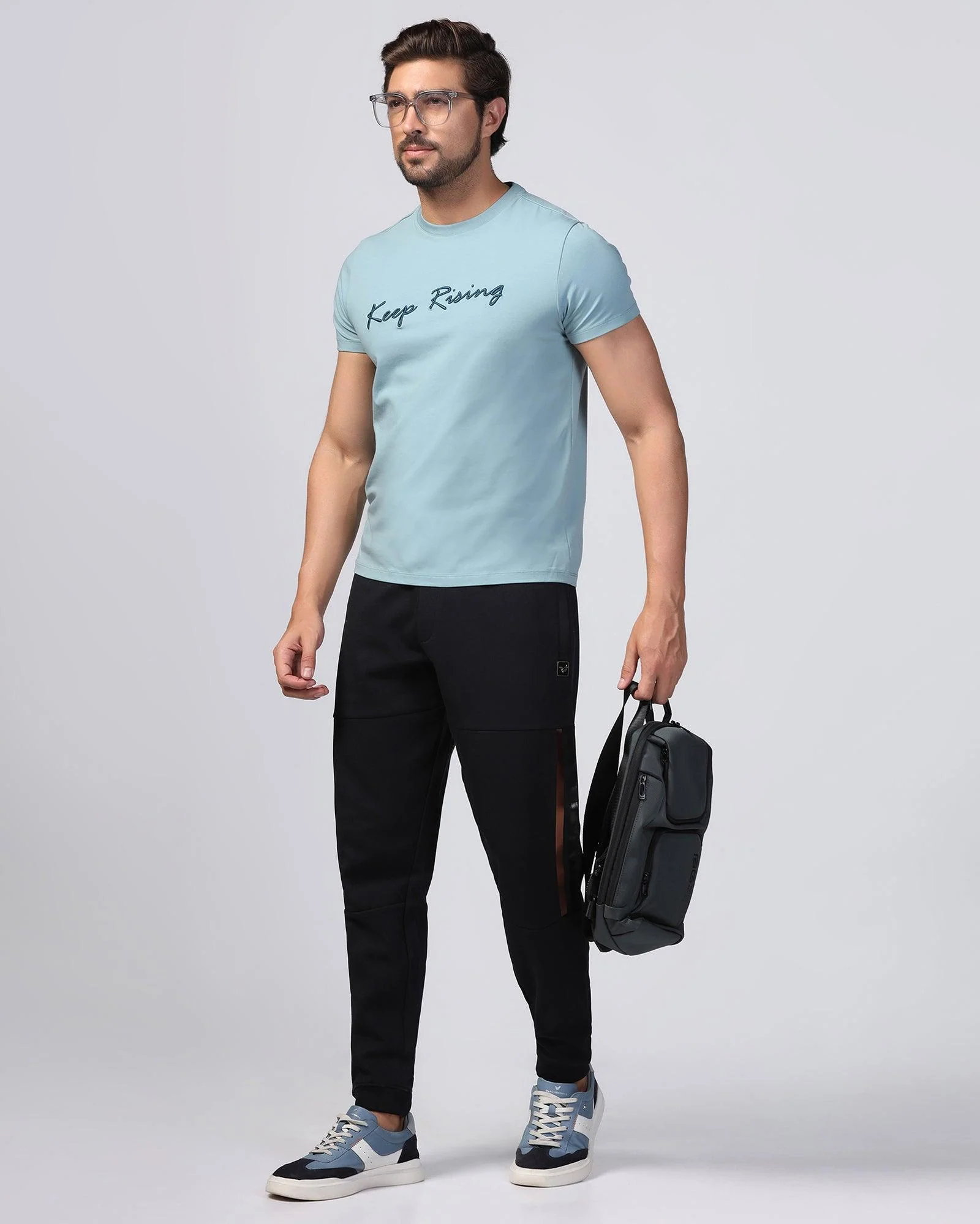 Casual Black Solid Jogger - Boss - Image 8