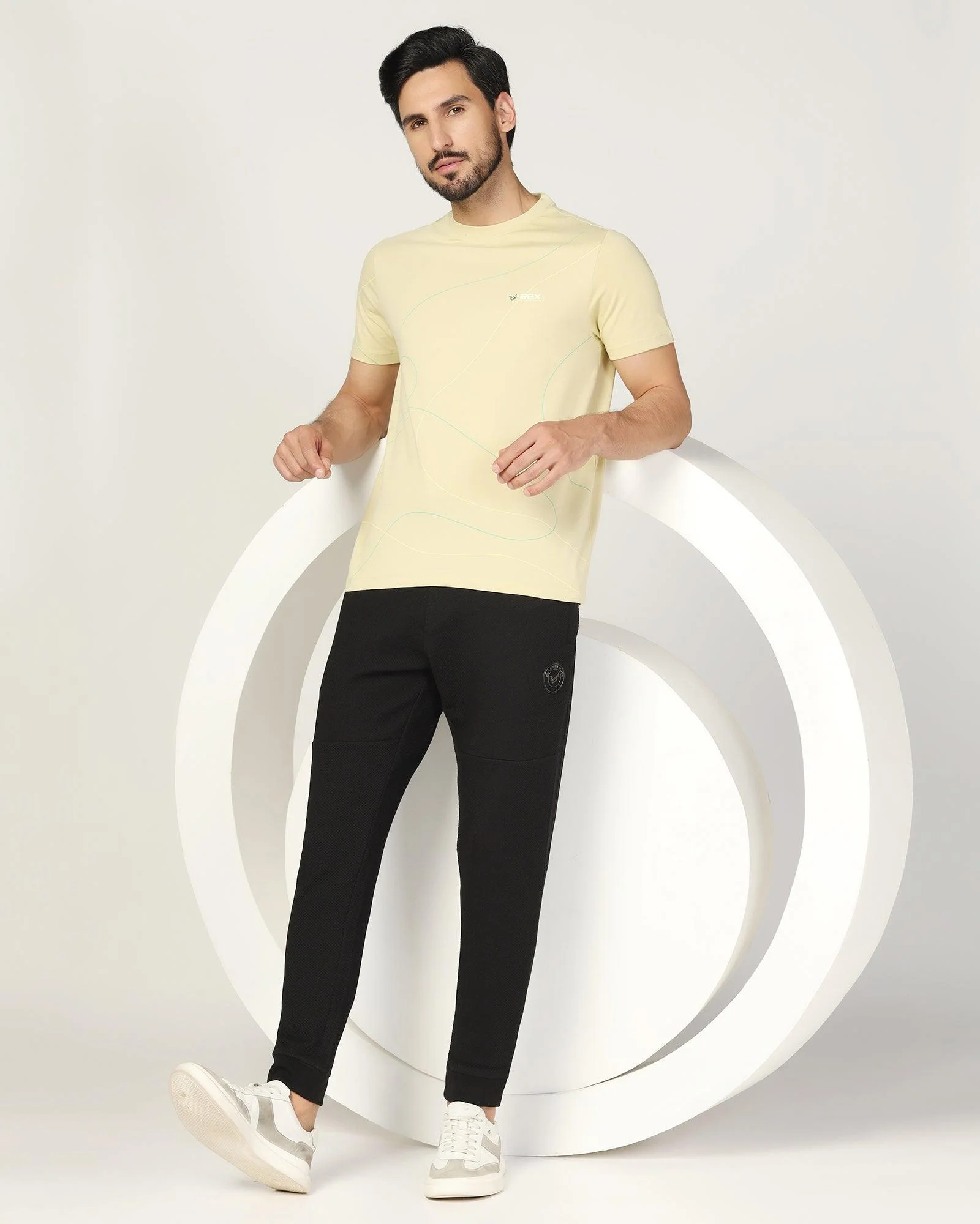 Casual Black Solid Jogger - Roddy - Image 6