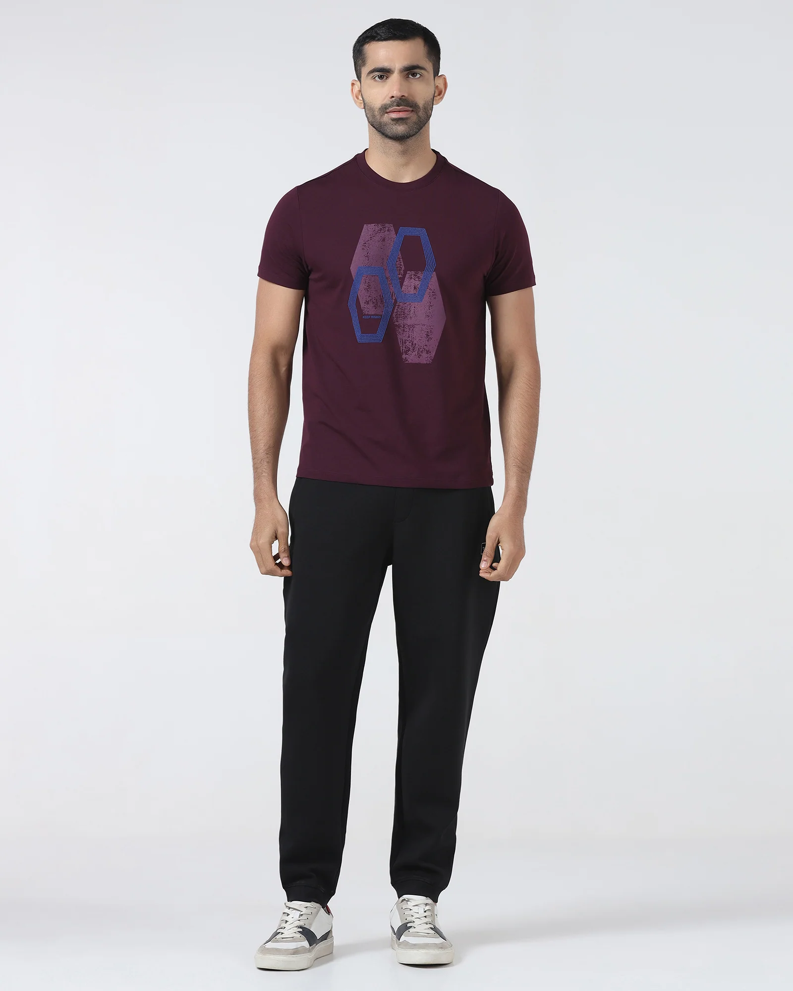 Casual Black Solid Jogger - Ryukk