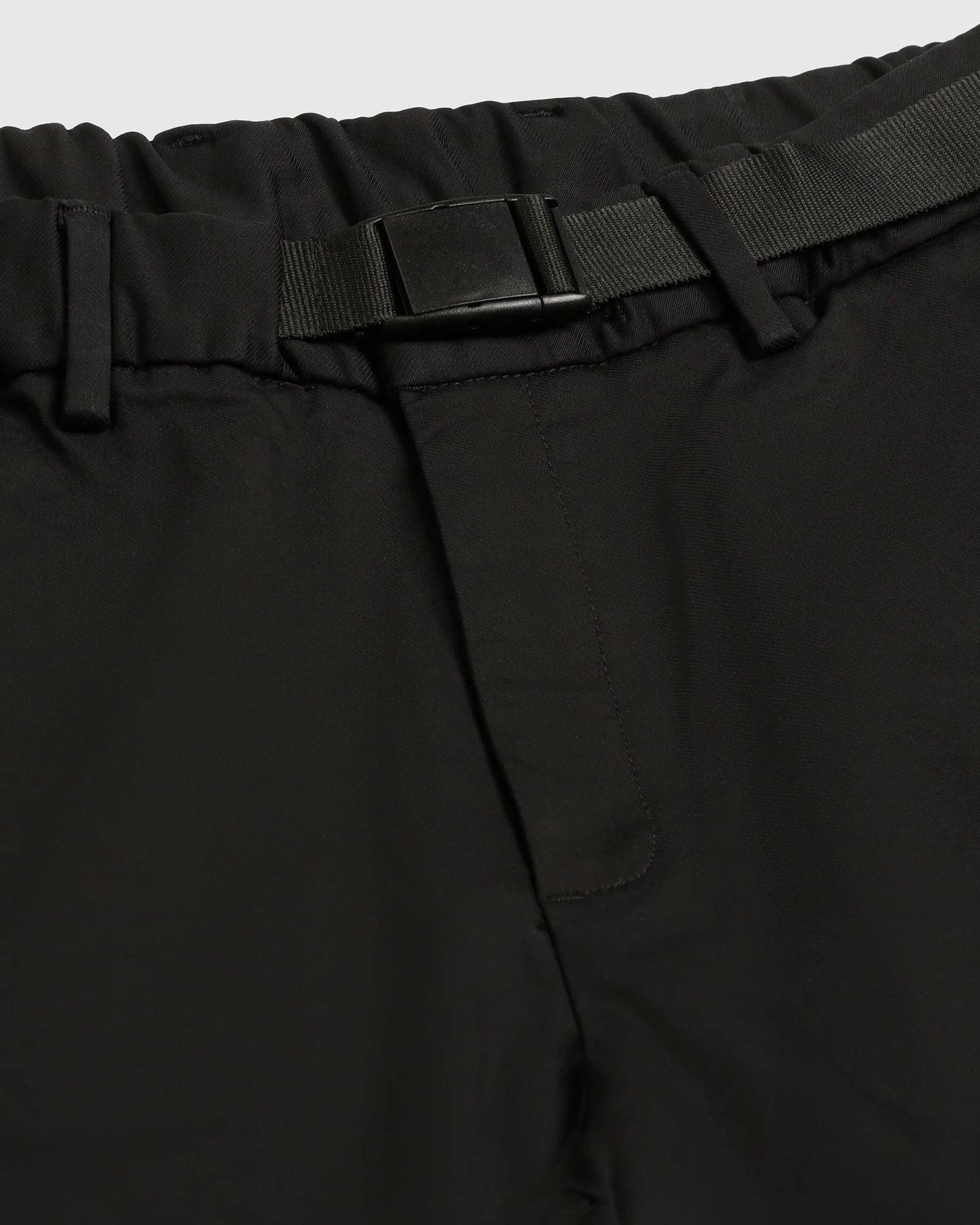 Casual Black Solid Shorts - Vik - Image 6