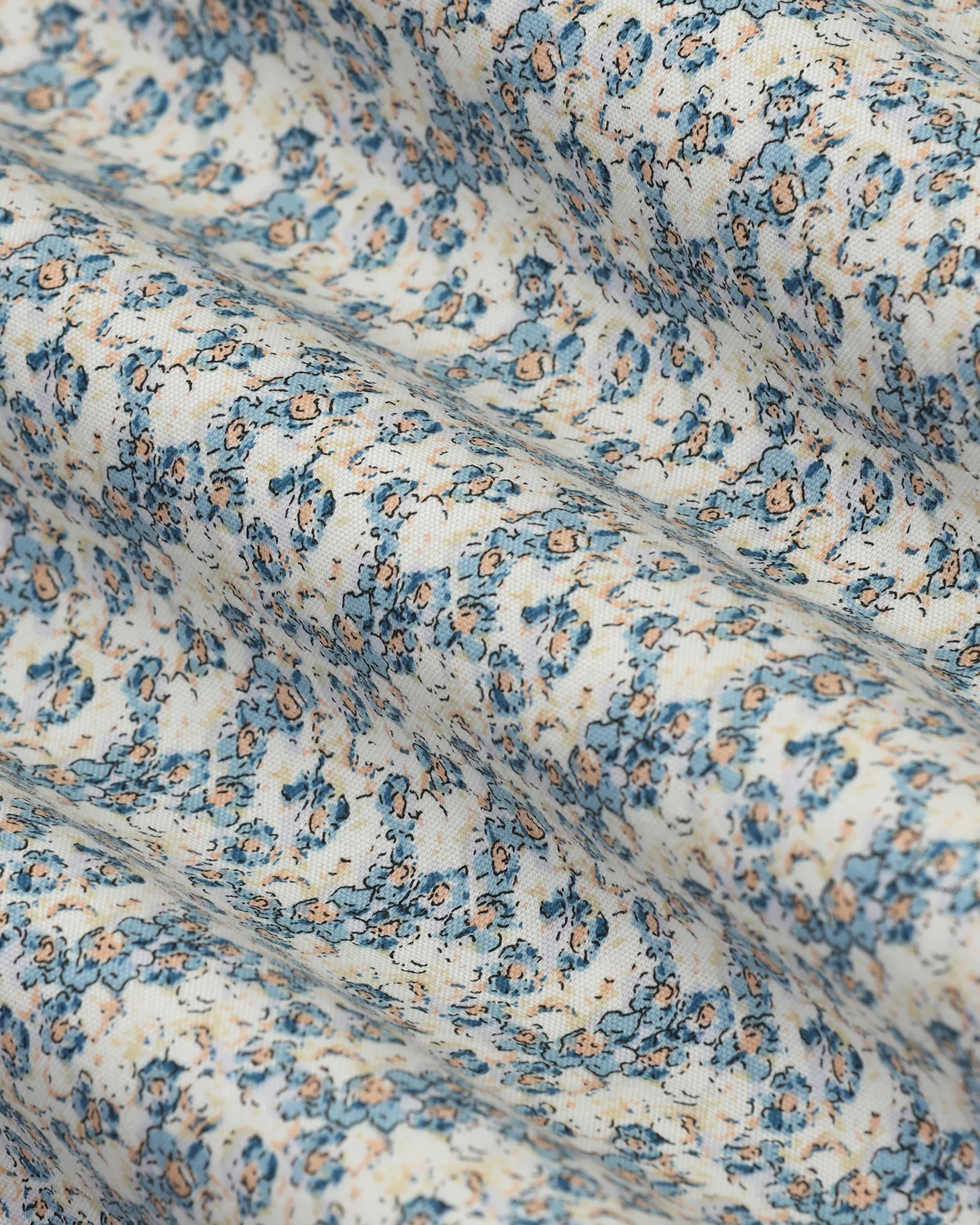 Casual Blue Printed Shirt - Ryder - Image 6
