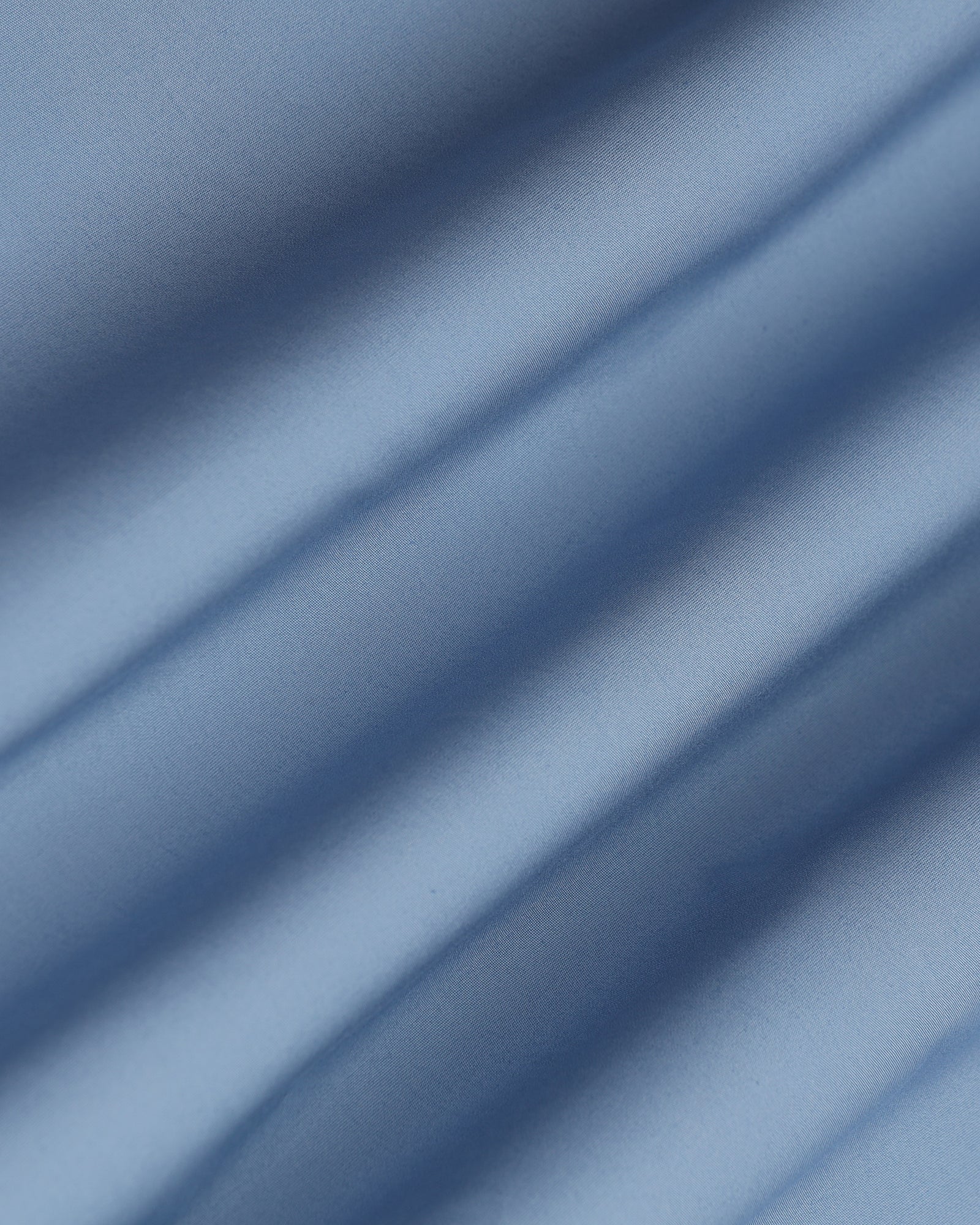 Casual Blue Solid Shirt - Lujo - Image 6