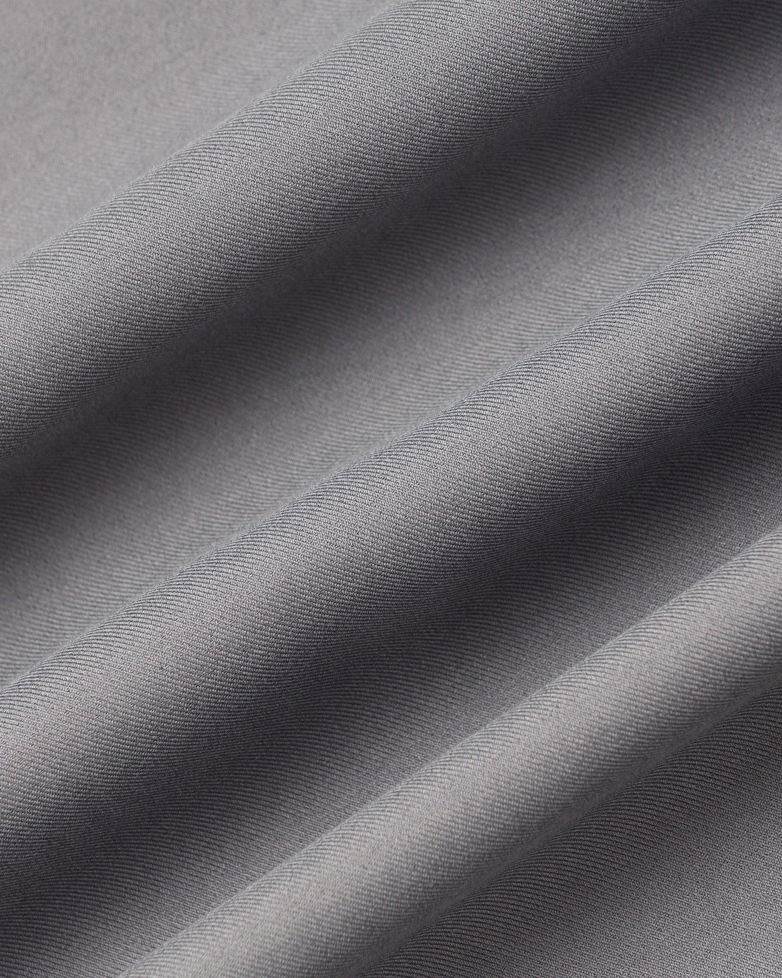 Casual Grey Solid Shirt - Gerald - Image 6
