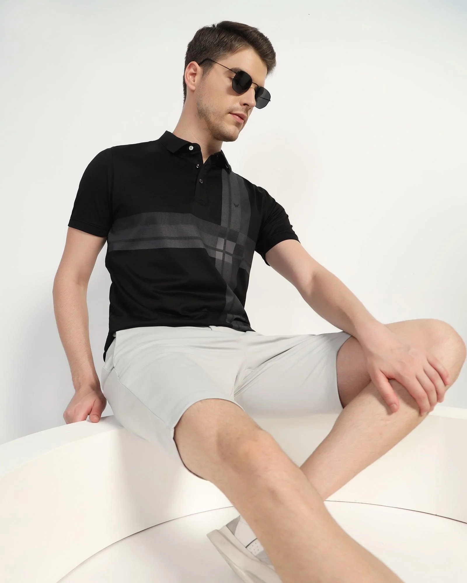 TechPro Casual Grey Solid Shorts - Serry - Image 7
