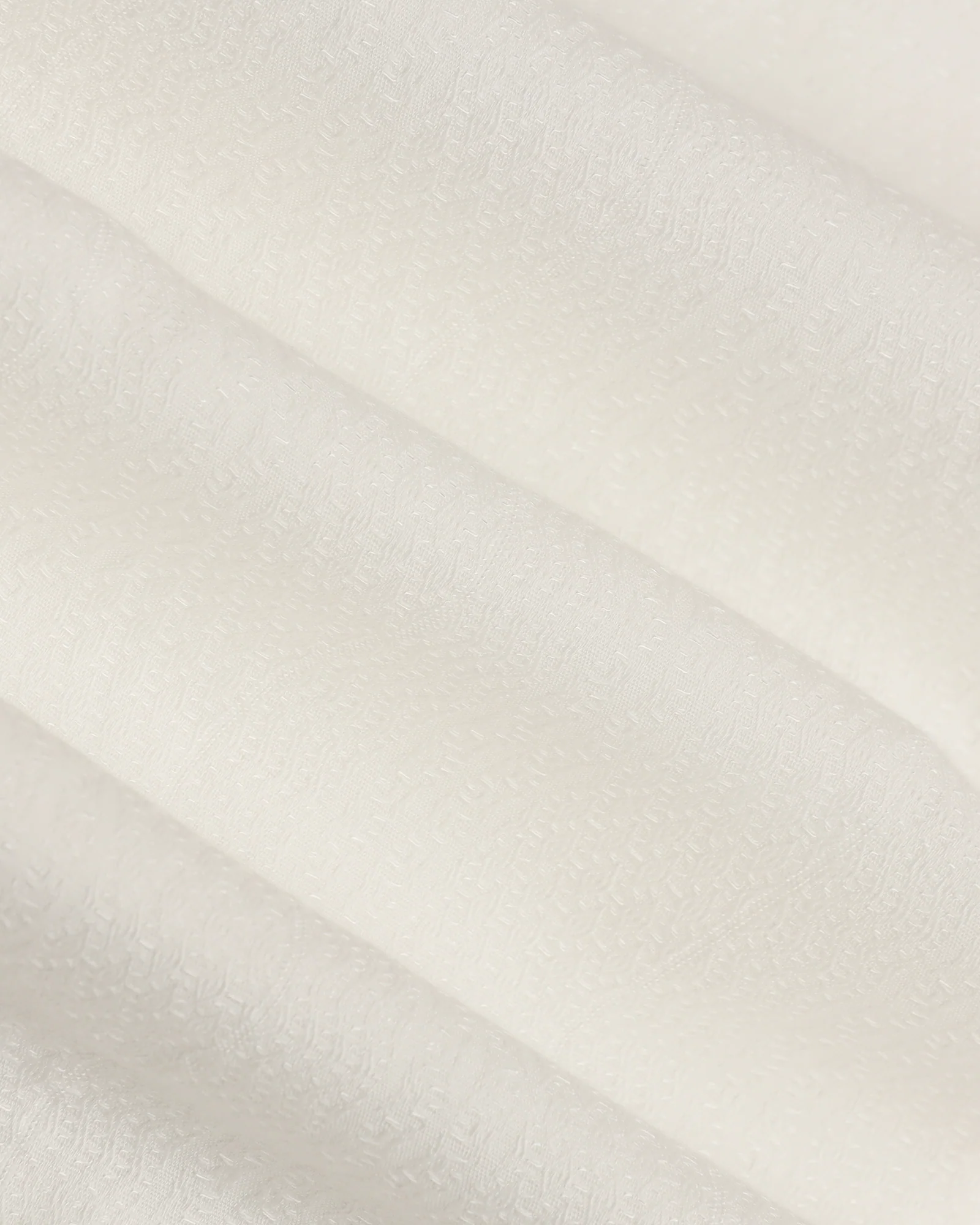 Casual Half Sleeve White Textured Shirt - Elister - Image 6
