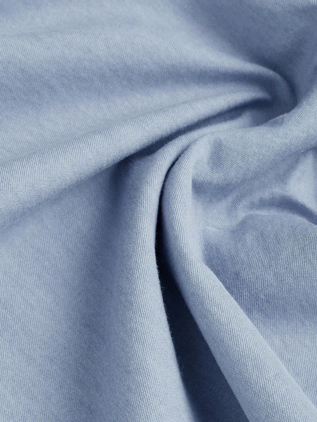 Indigo Mandarin Collar Solid Shirt - Zion - Image 5
