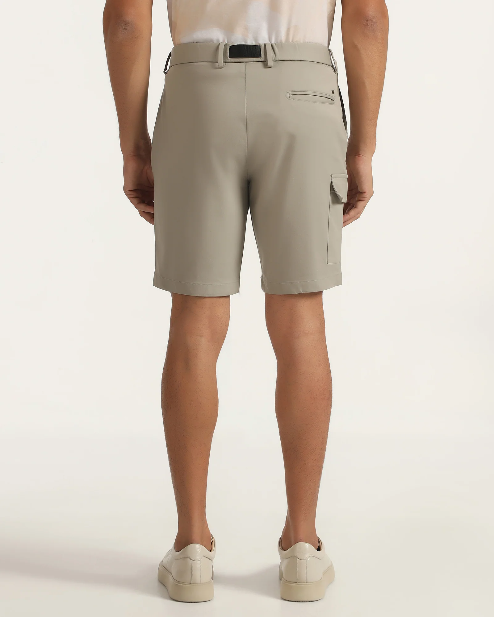 Casual Mouse Solid Shorts - Vik - Image 2