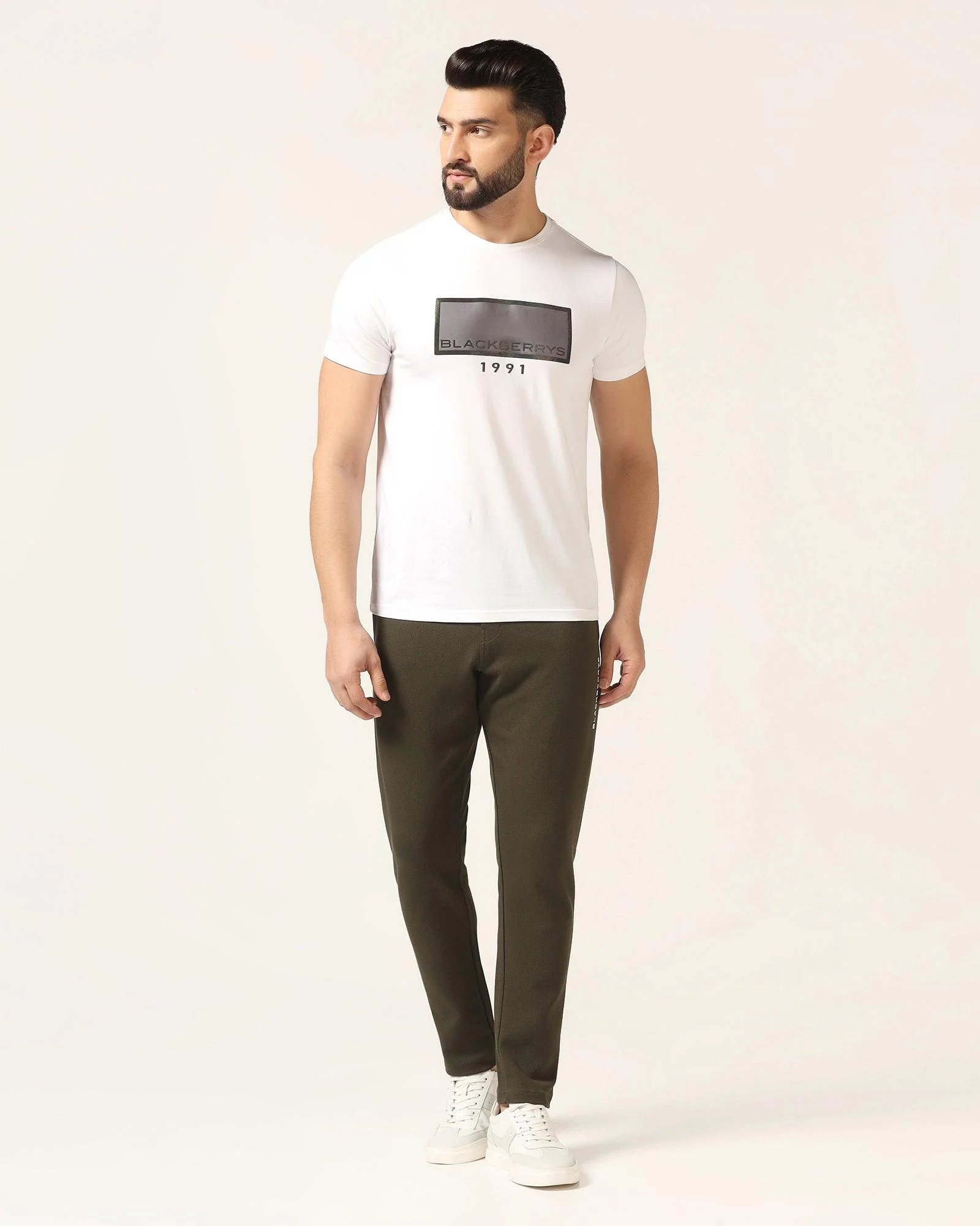Casual Olive Solid Jogger - Ethan - Image 6