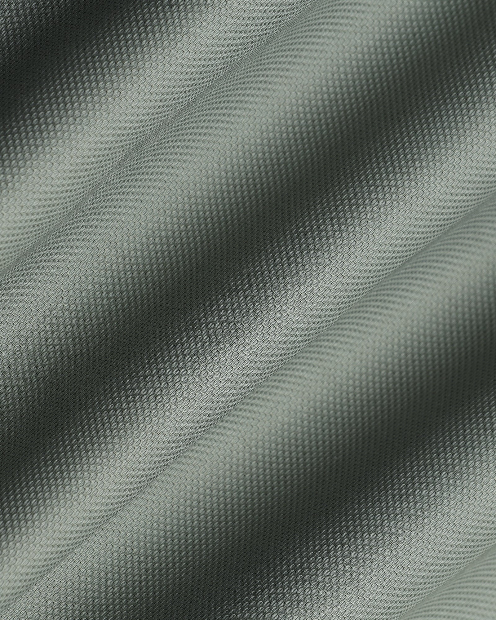 Casual Olive Textured Shirt - Caty - Image 6
