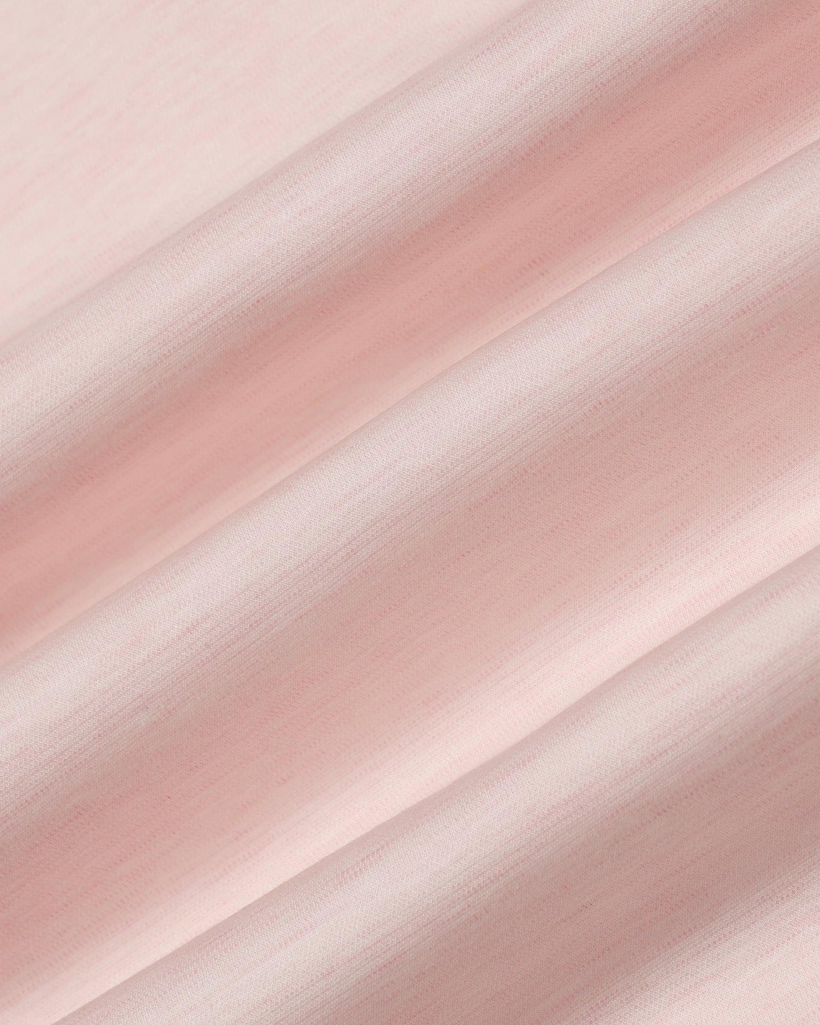 Casual Pink Textured Shirt - Alyn - Image 6