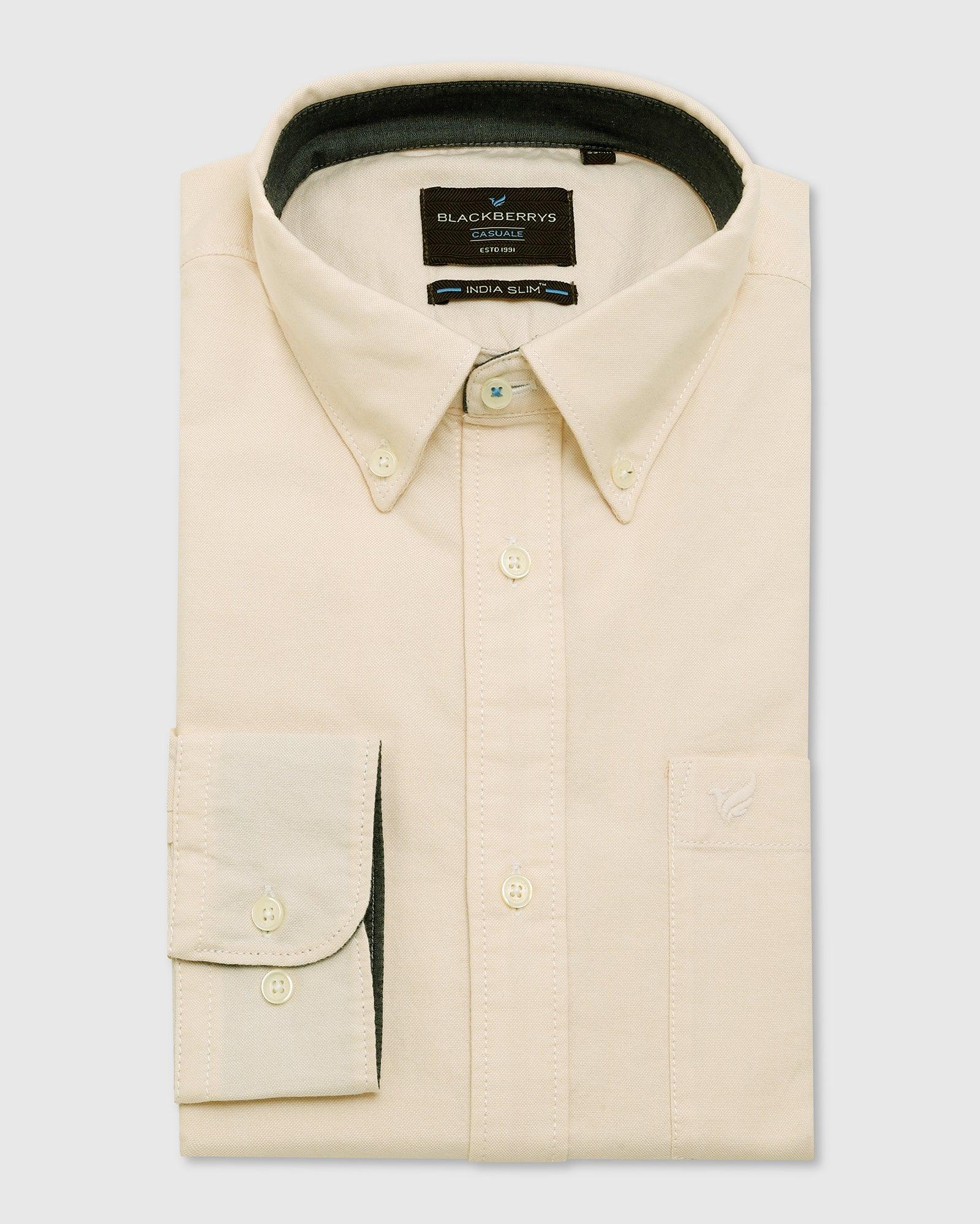 Casual Brown Solid Shirt - Tonic - Image 5