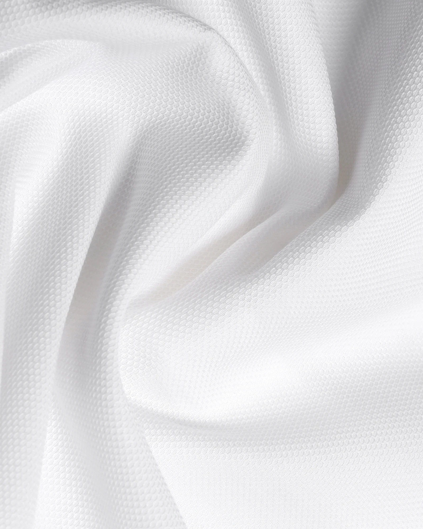 Casual White Textured Shirt - Caty - Image 6