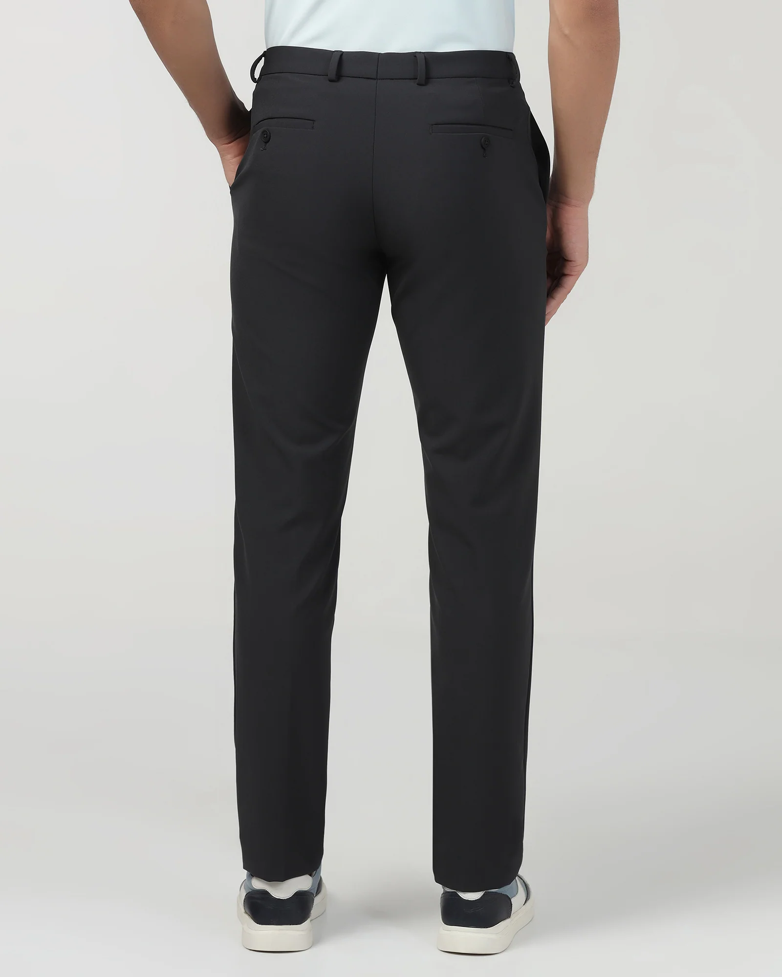 Charcoal TechPro Solid Trouser - Ashley - Image 2