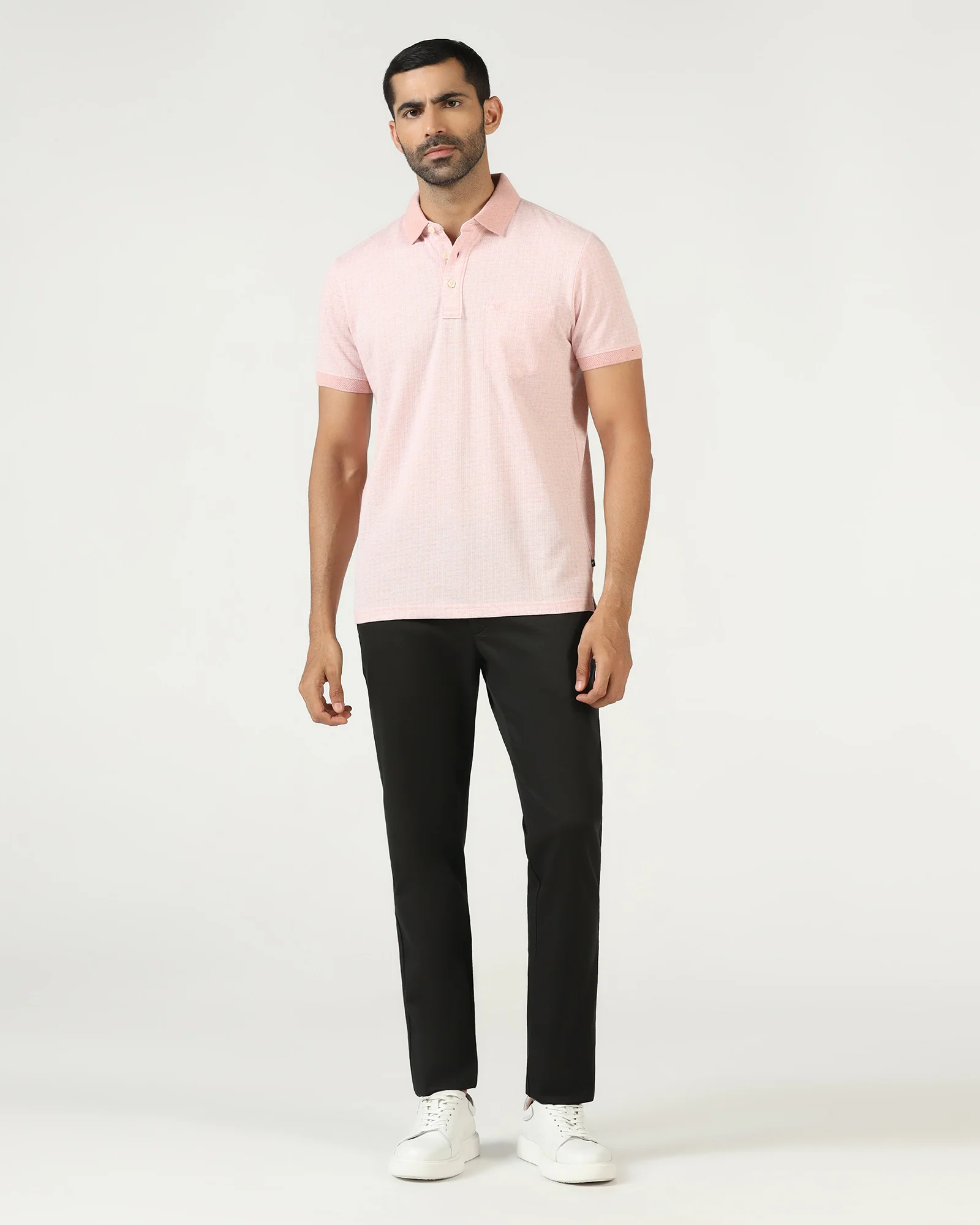 Charcoal Textured Khakis - Brook