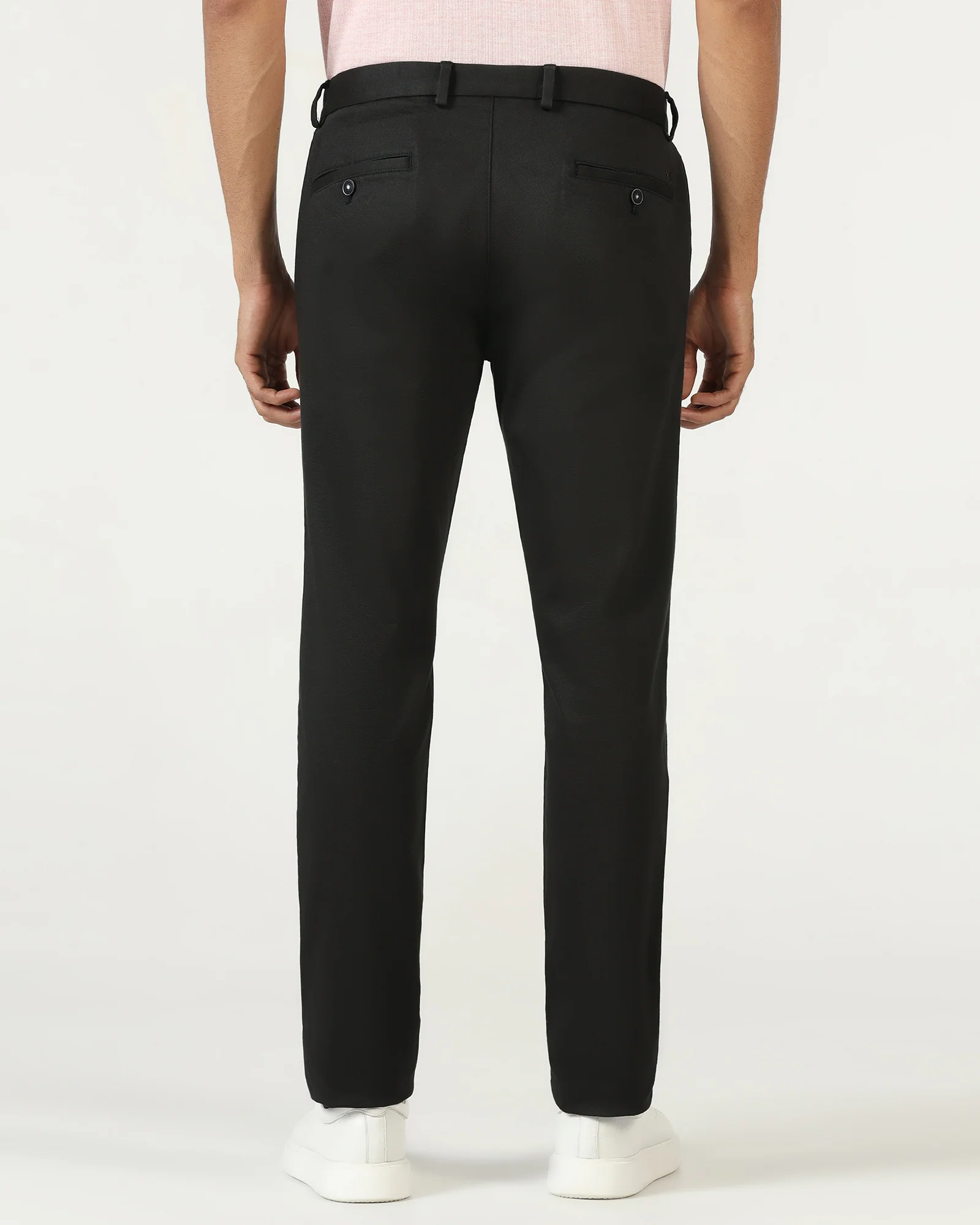 Charcoal Textured Khakis - Brook - Image 2