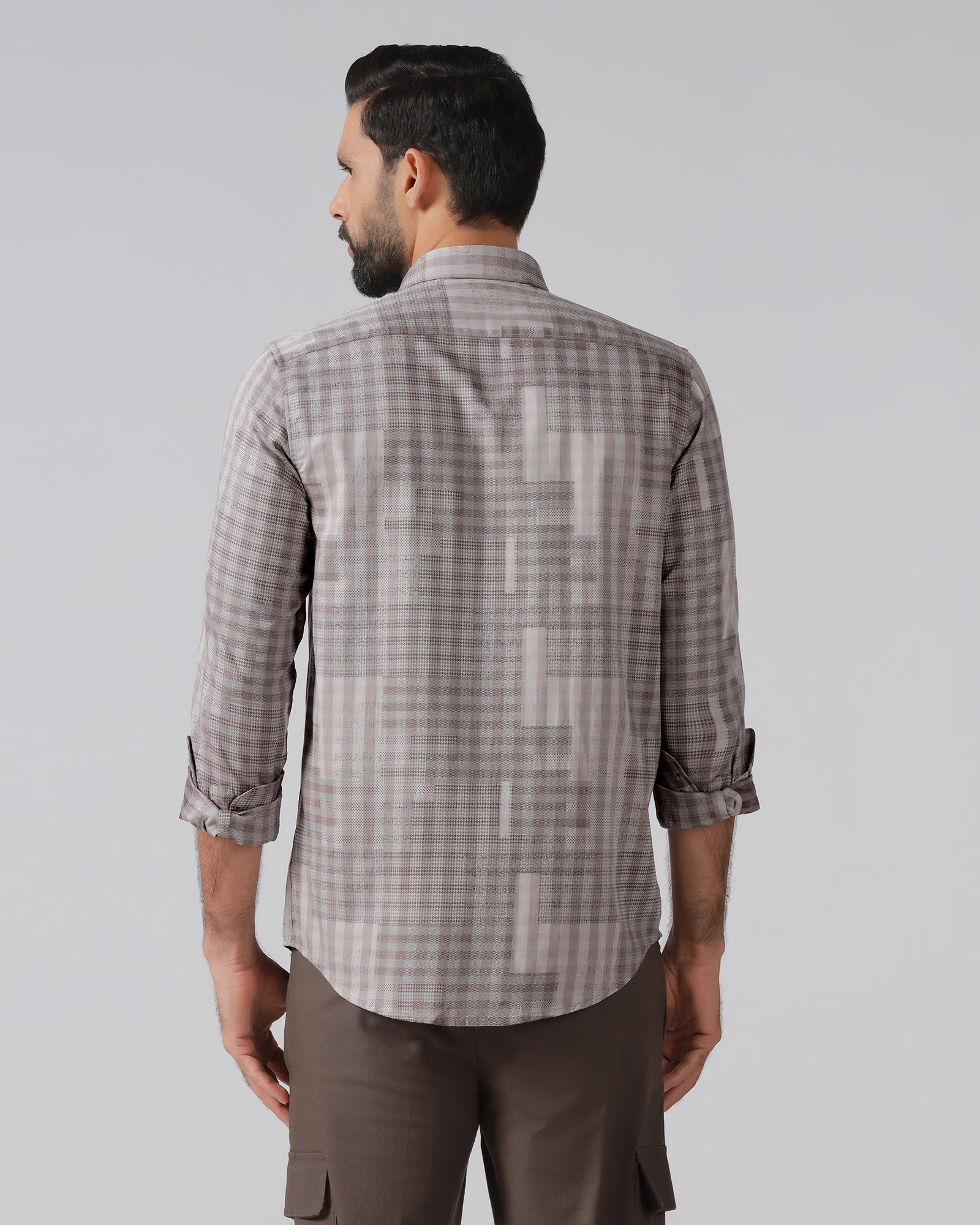 Cherry Lacquer Check Shirt - Lamor - Image 2