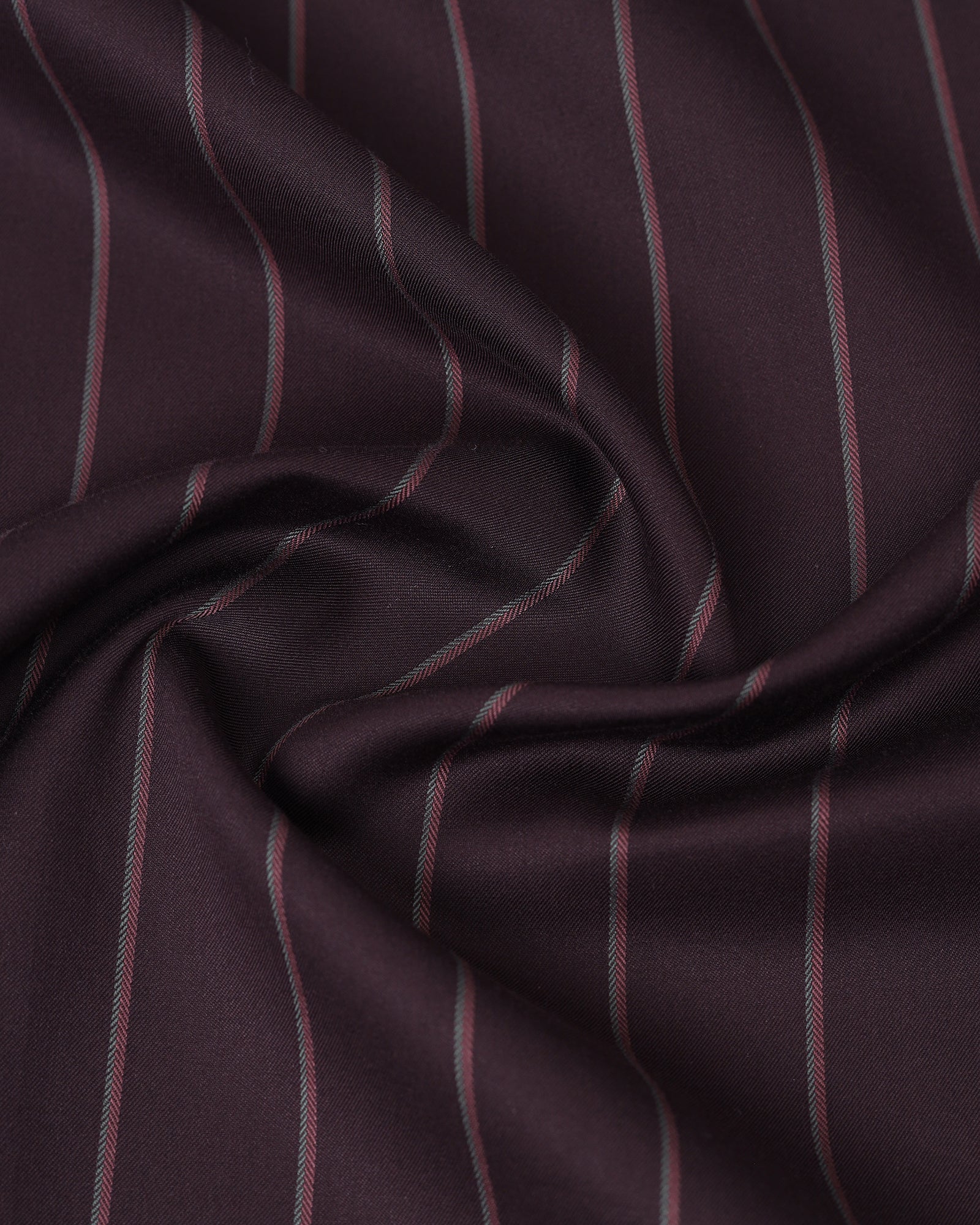 Cherry Lacquer Luxe Stripe Shirt - Stake - Image 6