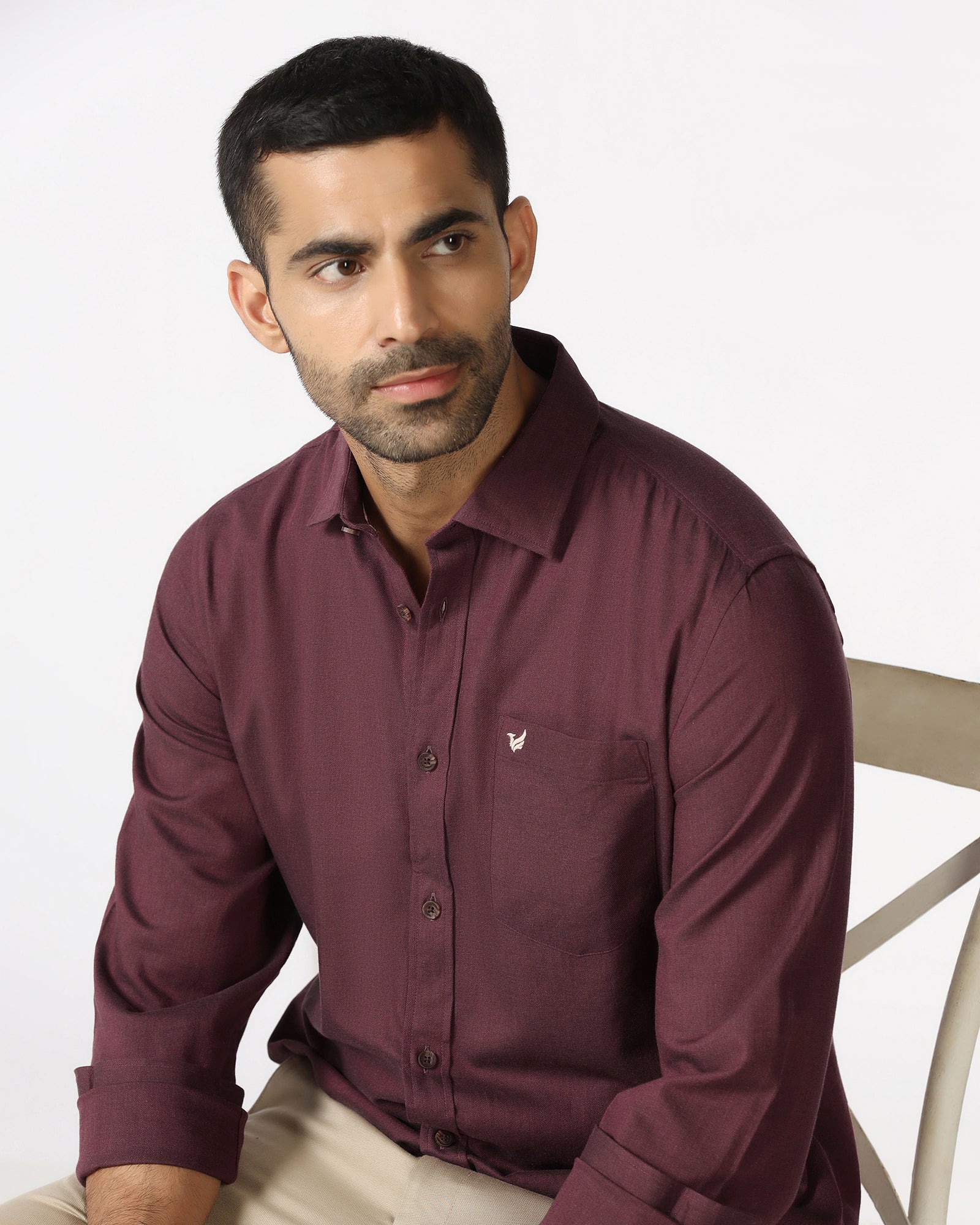 Cherry Lacquer Solid Shirt - Lenox - Image 8