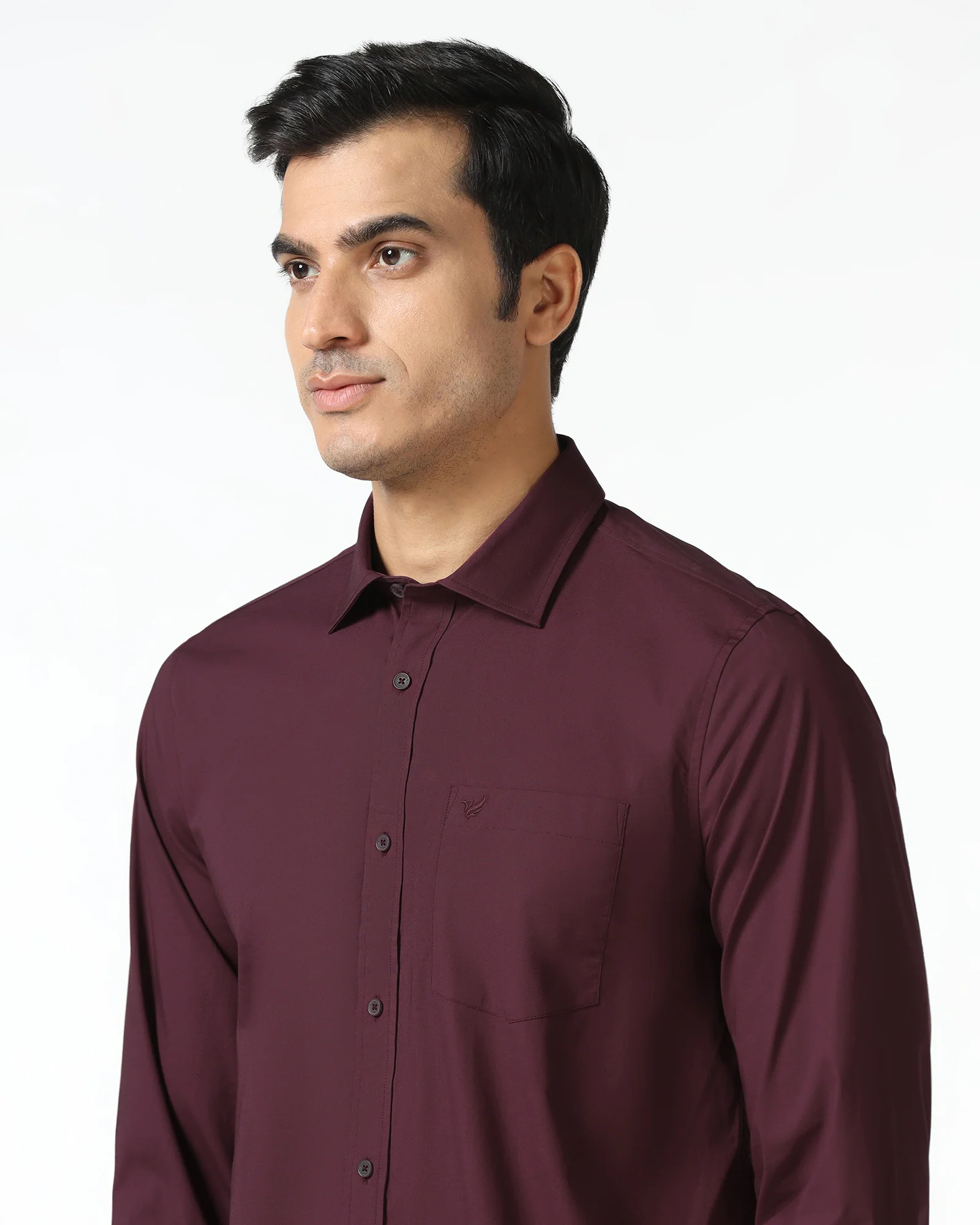 Cherry Lacquer Solid Shirt - Lujo - Image 4