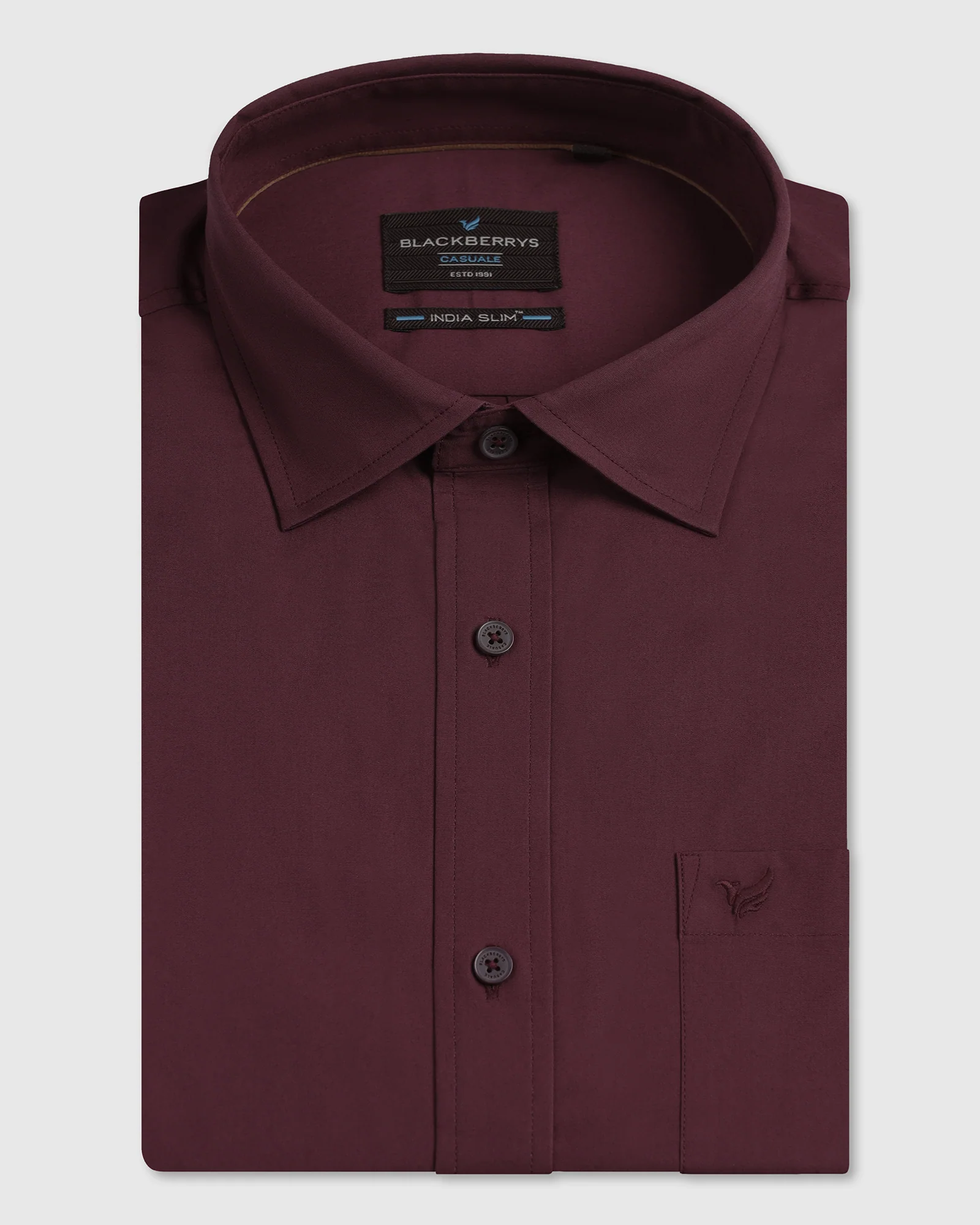 Cherry Lacquer Solid Shirt - Lujo - Image 5