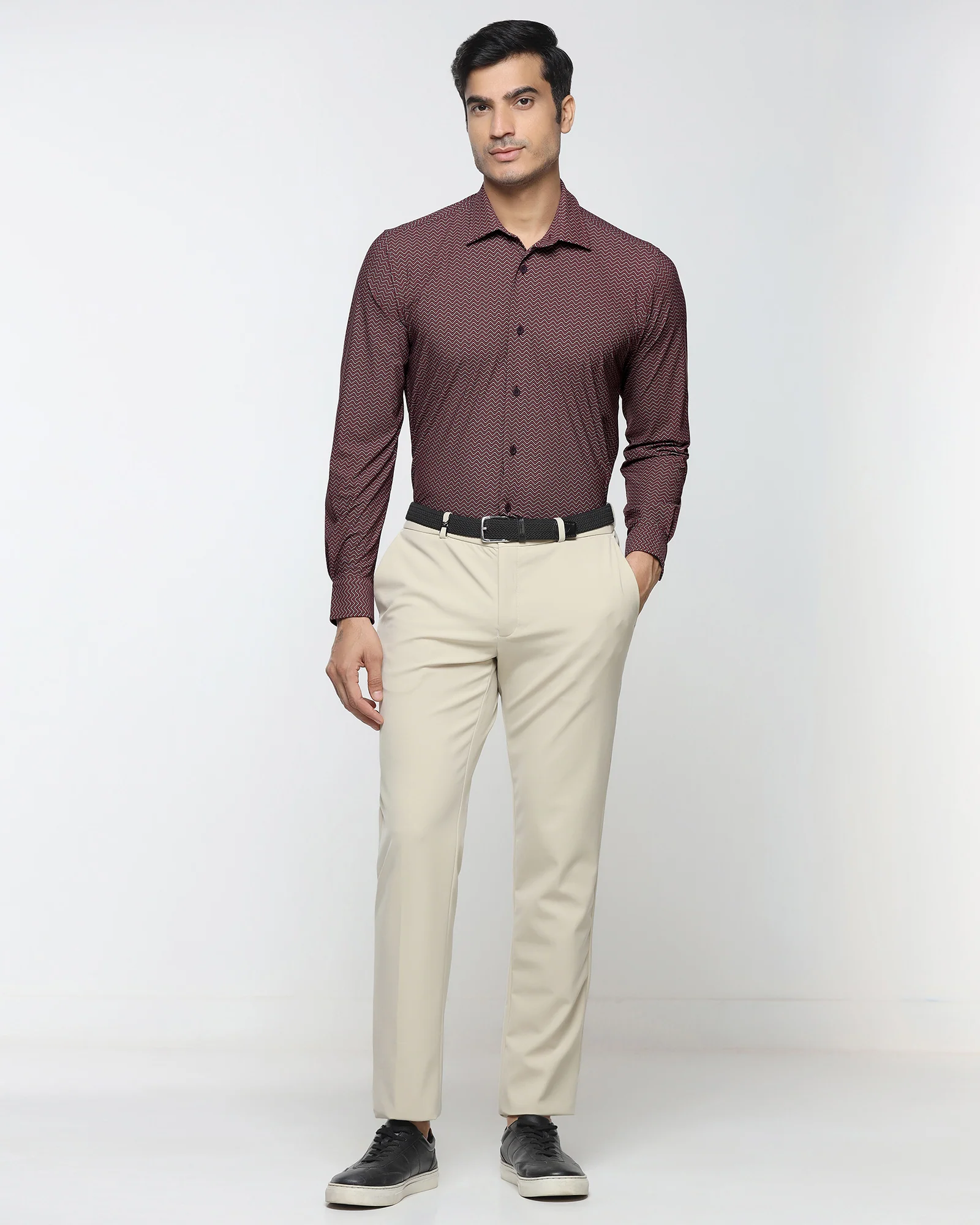 Cherry Lacquer TechPro Printed Shirt - Galaxy - Image 4