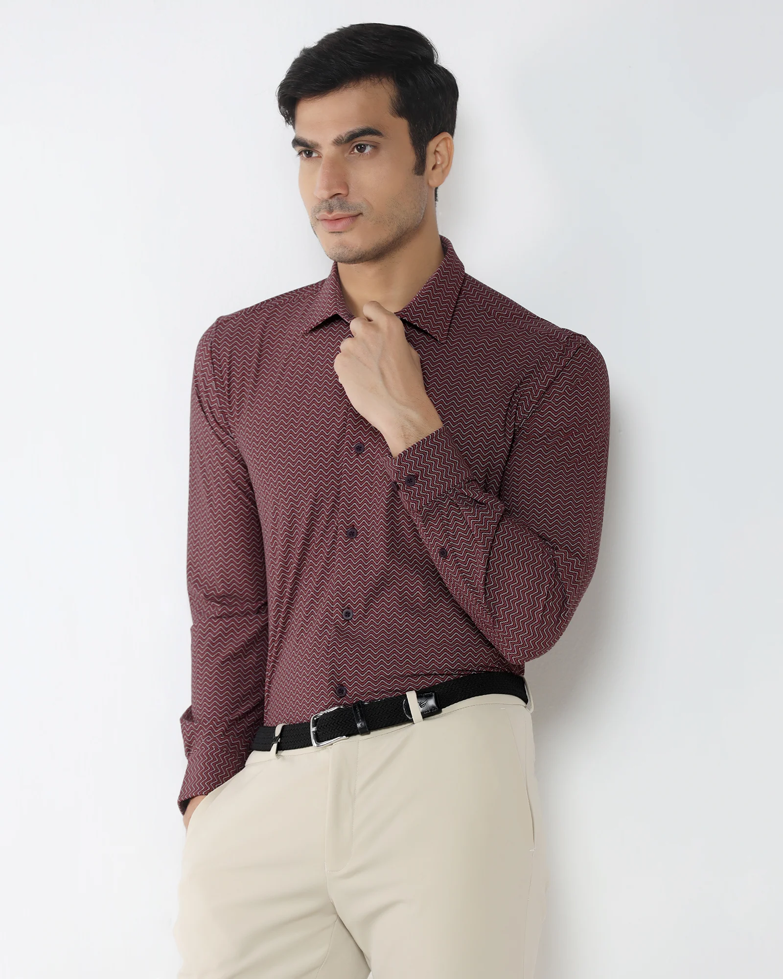Cherry Lacquer TechPro Printed Shirt - Galaxy - Image 7