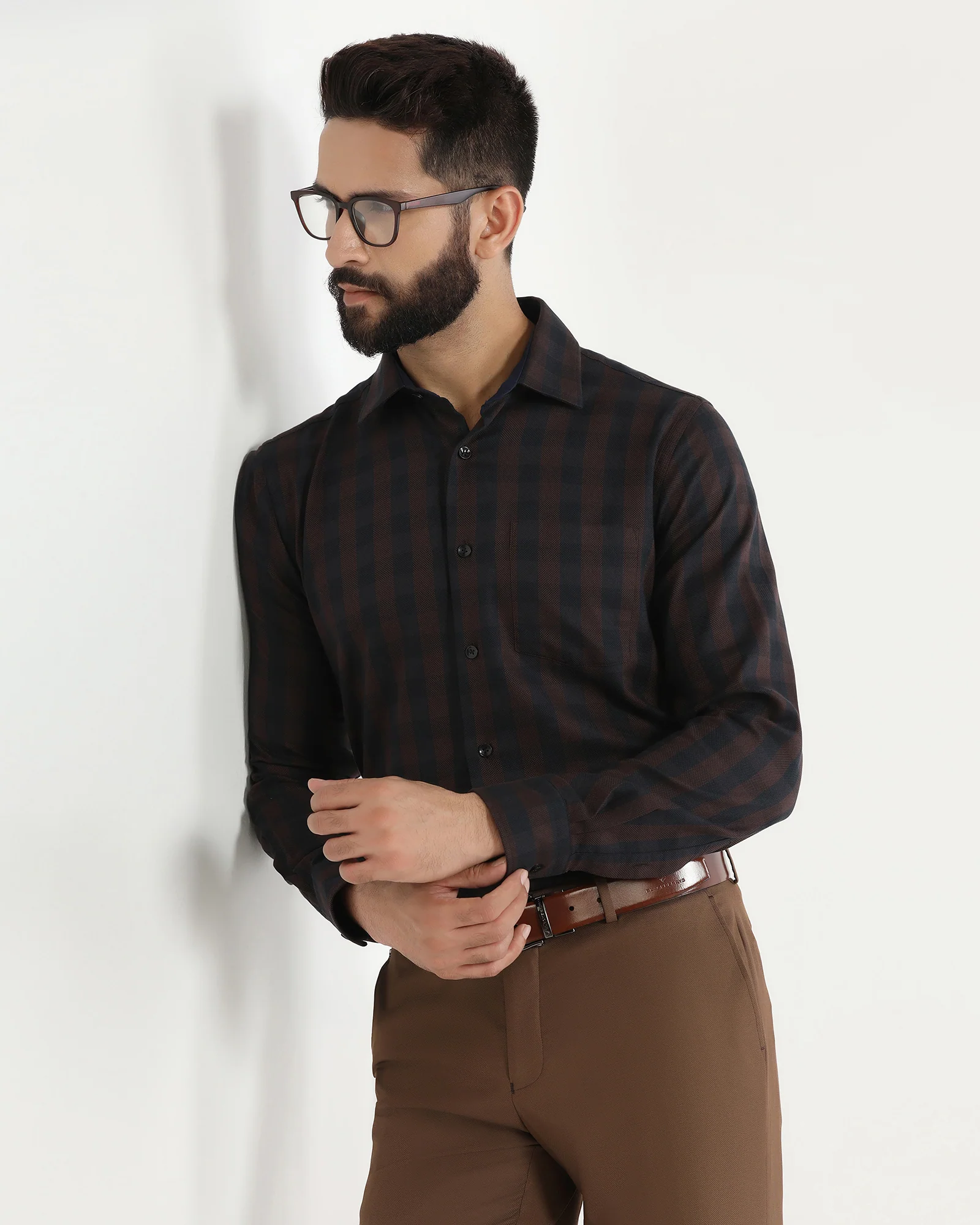Chocolate Sauce Check Shirt - Reflex - Image 7