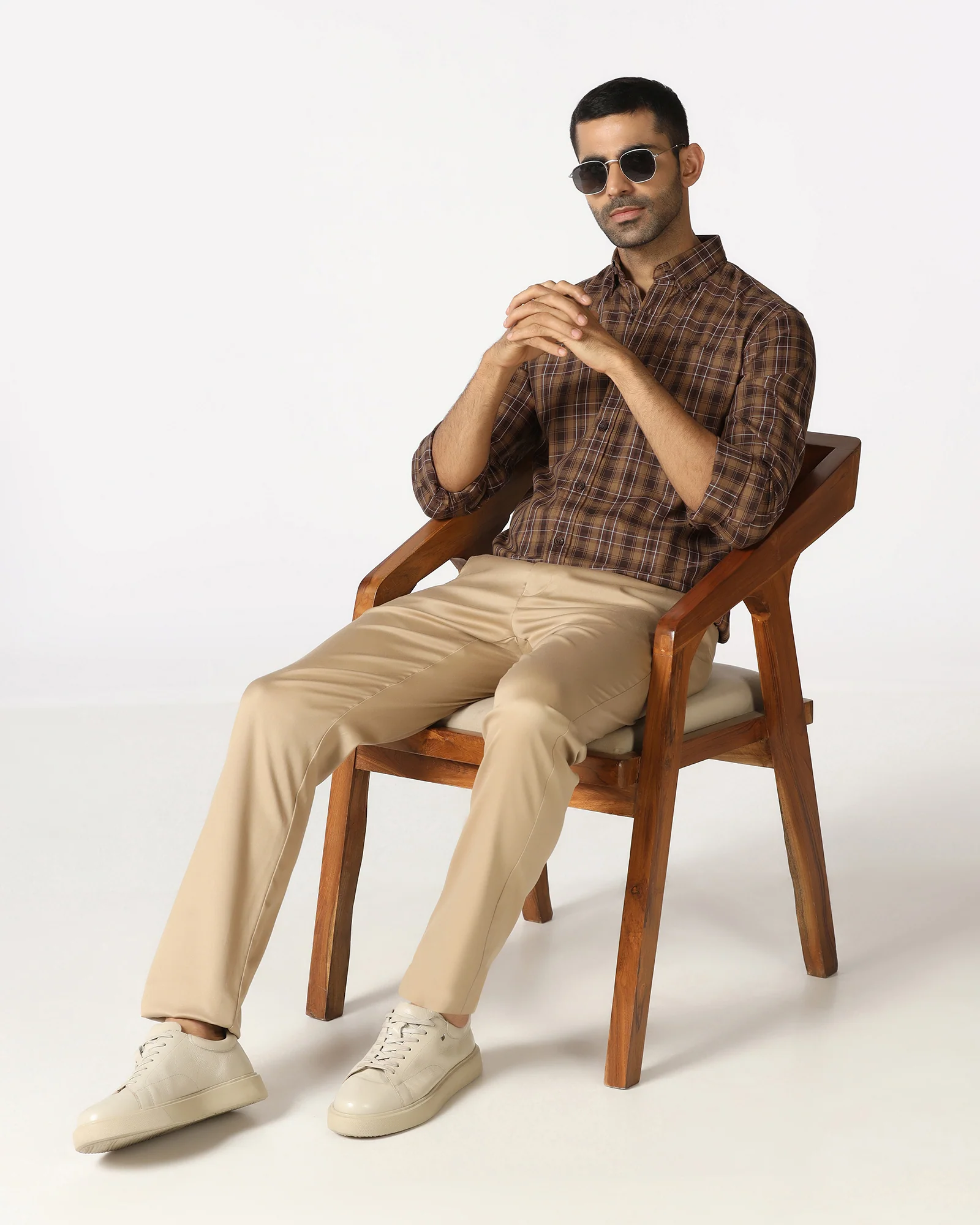 Chocolate Sauce Check Shirt - Yahiko - Image 8