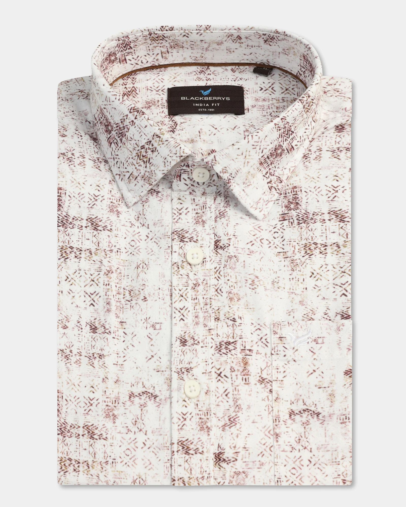 Chocolate Sauce Half Sleeve Printed Shirt - Howie - Image 5
