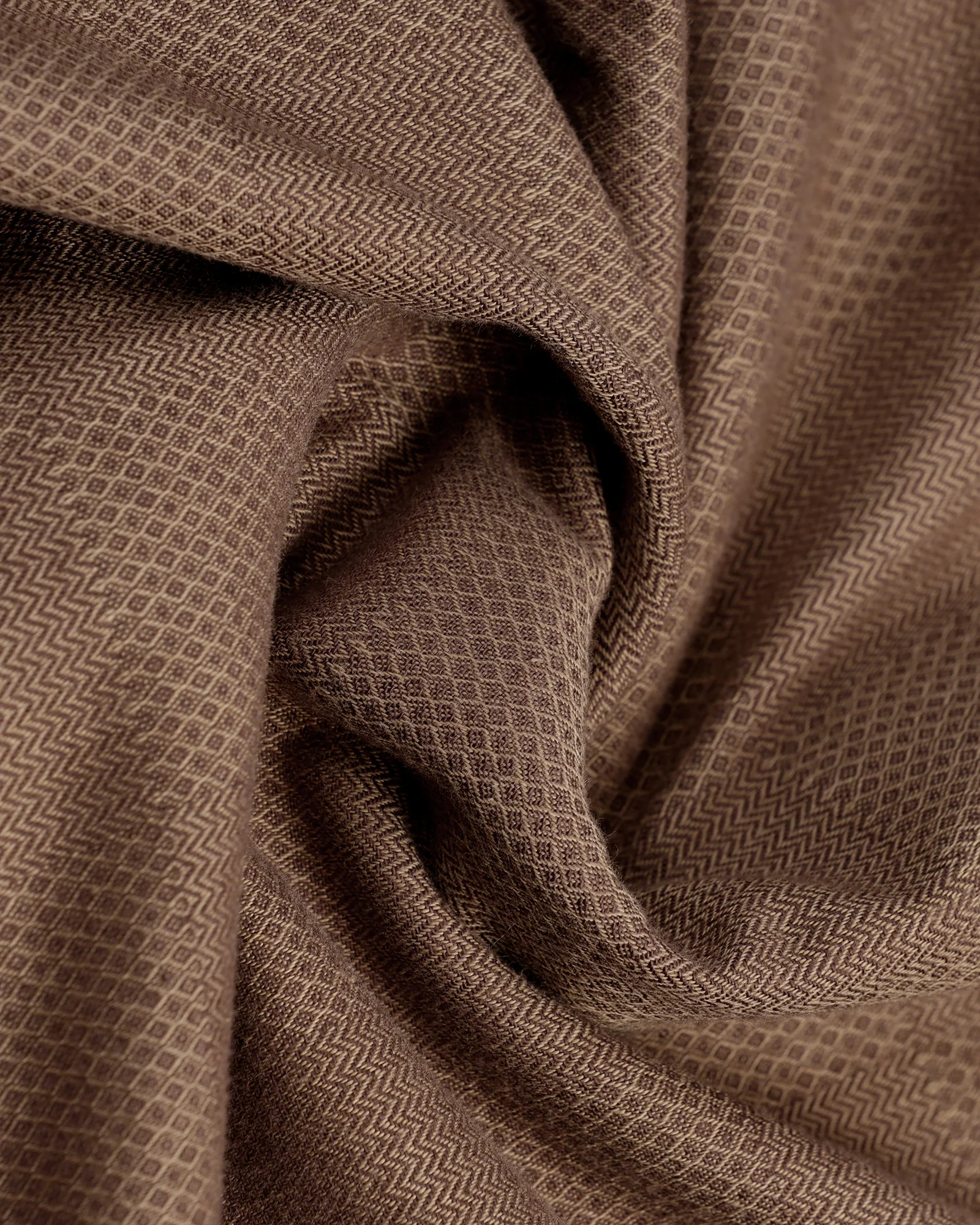 Chocolate Sauce Jacquard Shirt - Finja - Image 6