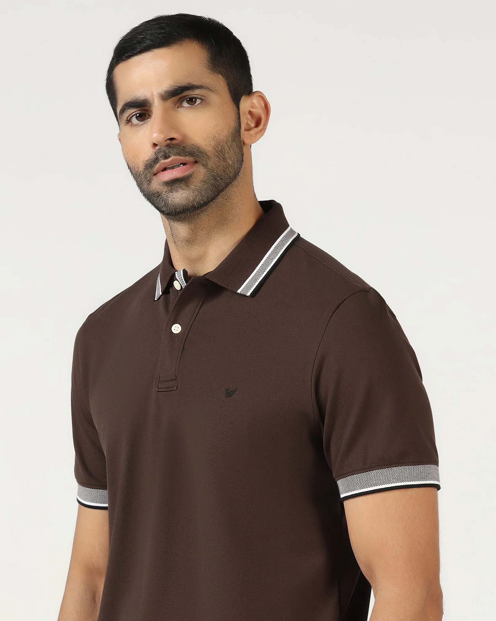 Chocolate Sauce Solid Polo - Taurus - Image 4