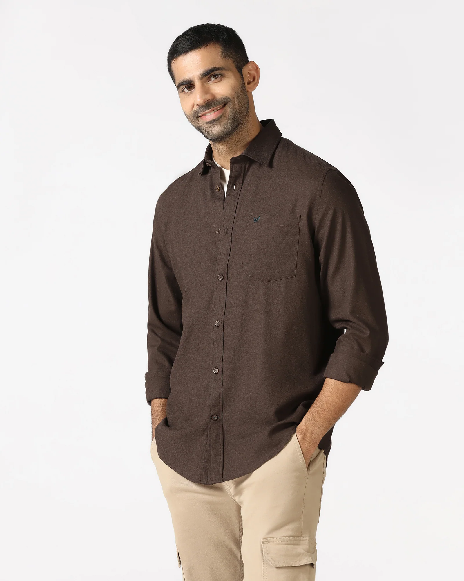 Chocolate Sauce Solid Shirt - Lenox - Image 4