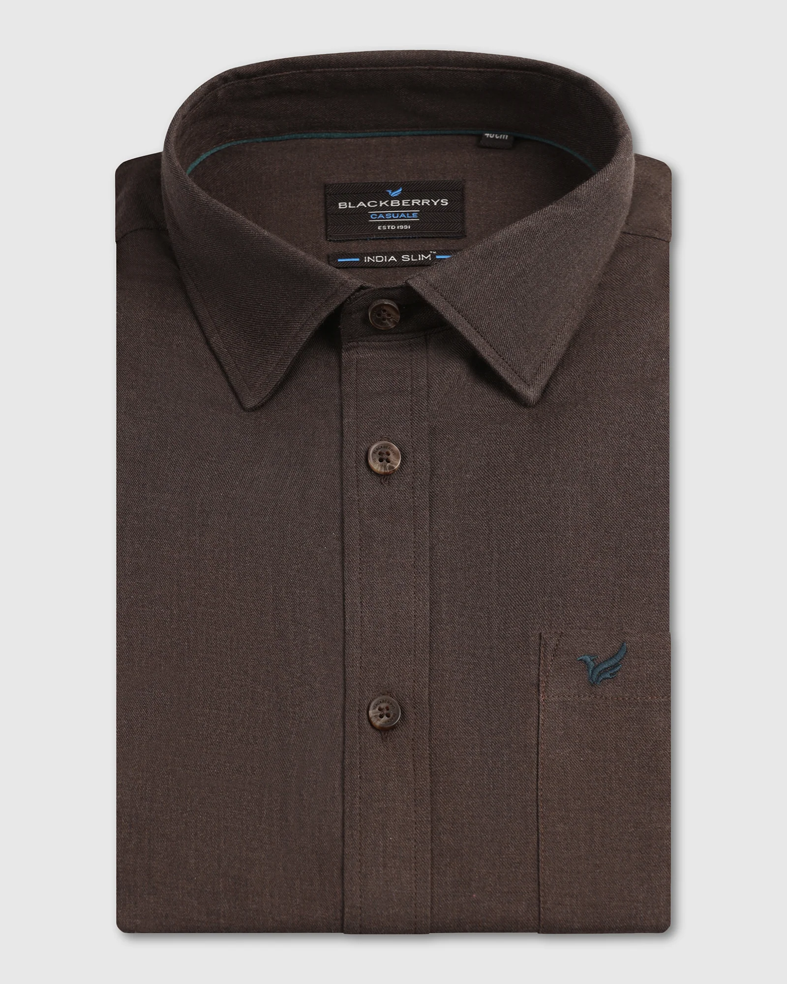 Chocolate Sauce Solid Shirt - Lenox - Image 5