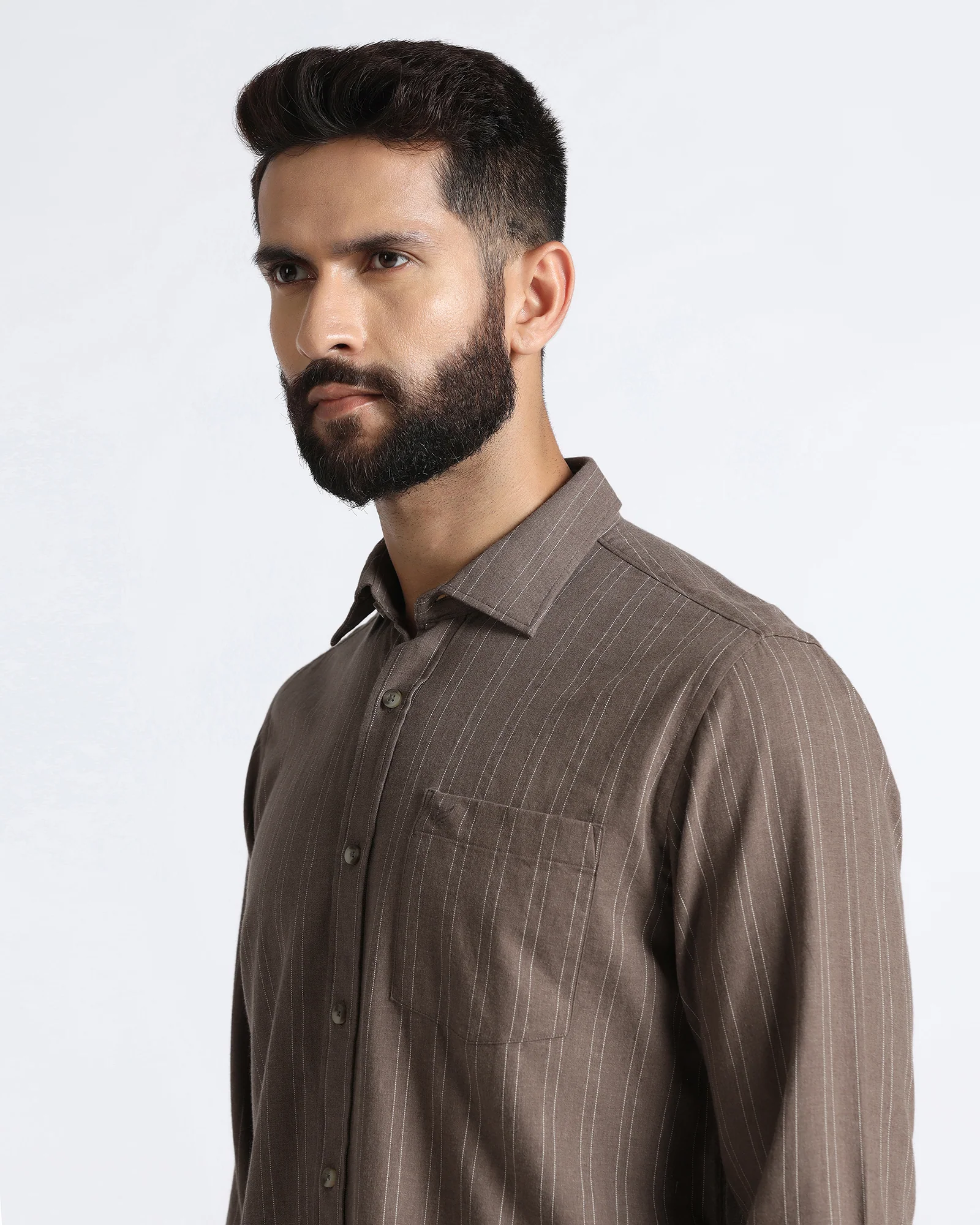 Chocolate Sauce Stripe Shirt - Numo - Image 4