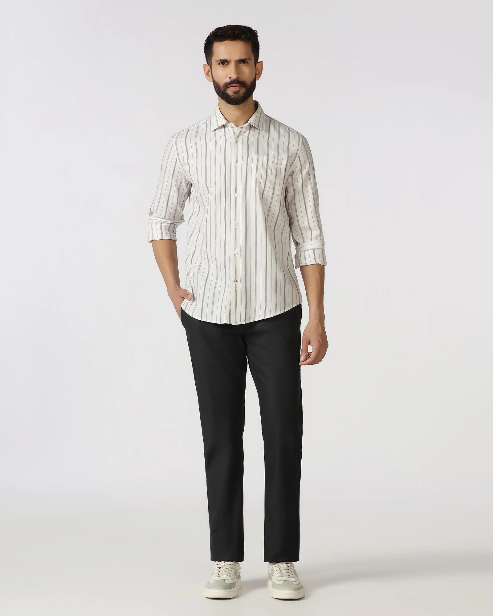 Chocolate Sauce Stripe Shirt - Rakey - Image 3