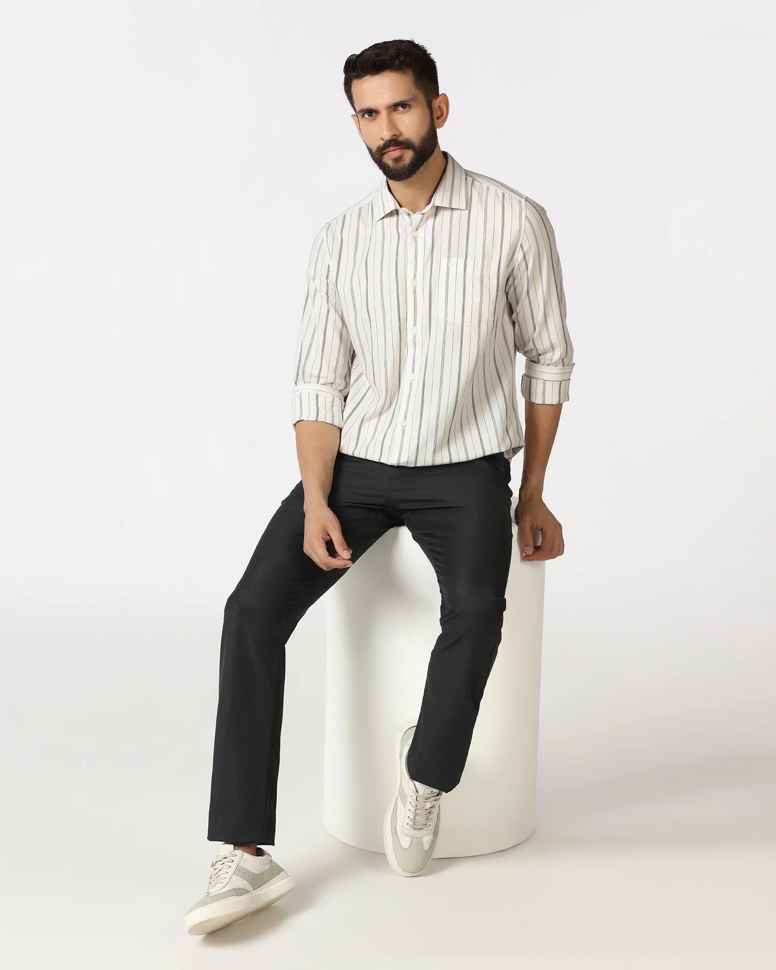 Chocolate Sauce Stripe Shirt - Rakey - Image 7