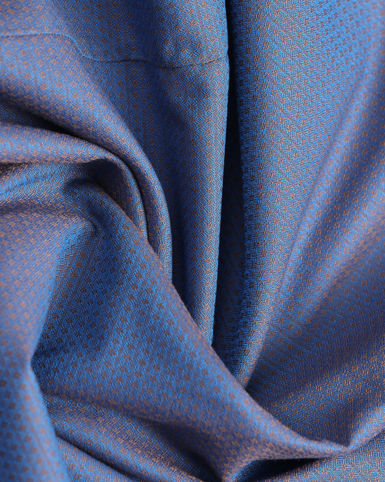 Cobalt Half Sleeve Textured Shirt - Zander - Image 6